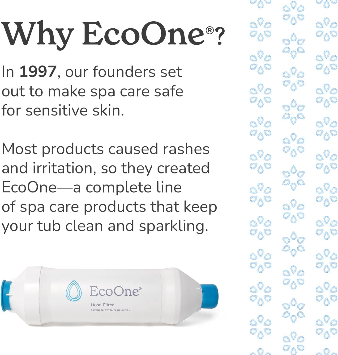 EcoOne Spa Monthly, Spa & Hot Tub Water Conditioner, 8 oz