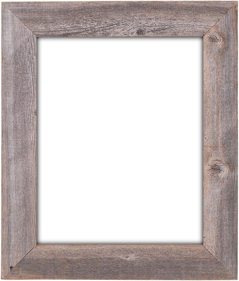 16x20 Reclaimed Rustic Barnwood Wall Frame with Wide Molding