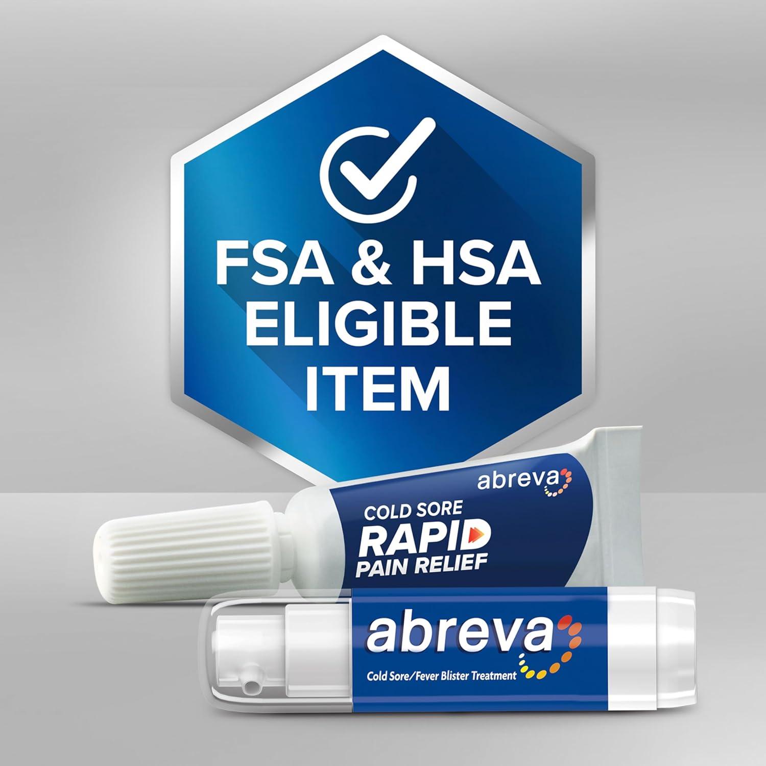 Abreva Cold Sore Rapid Relief Treatment - 0.423oz
