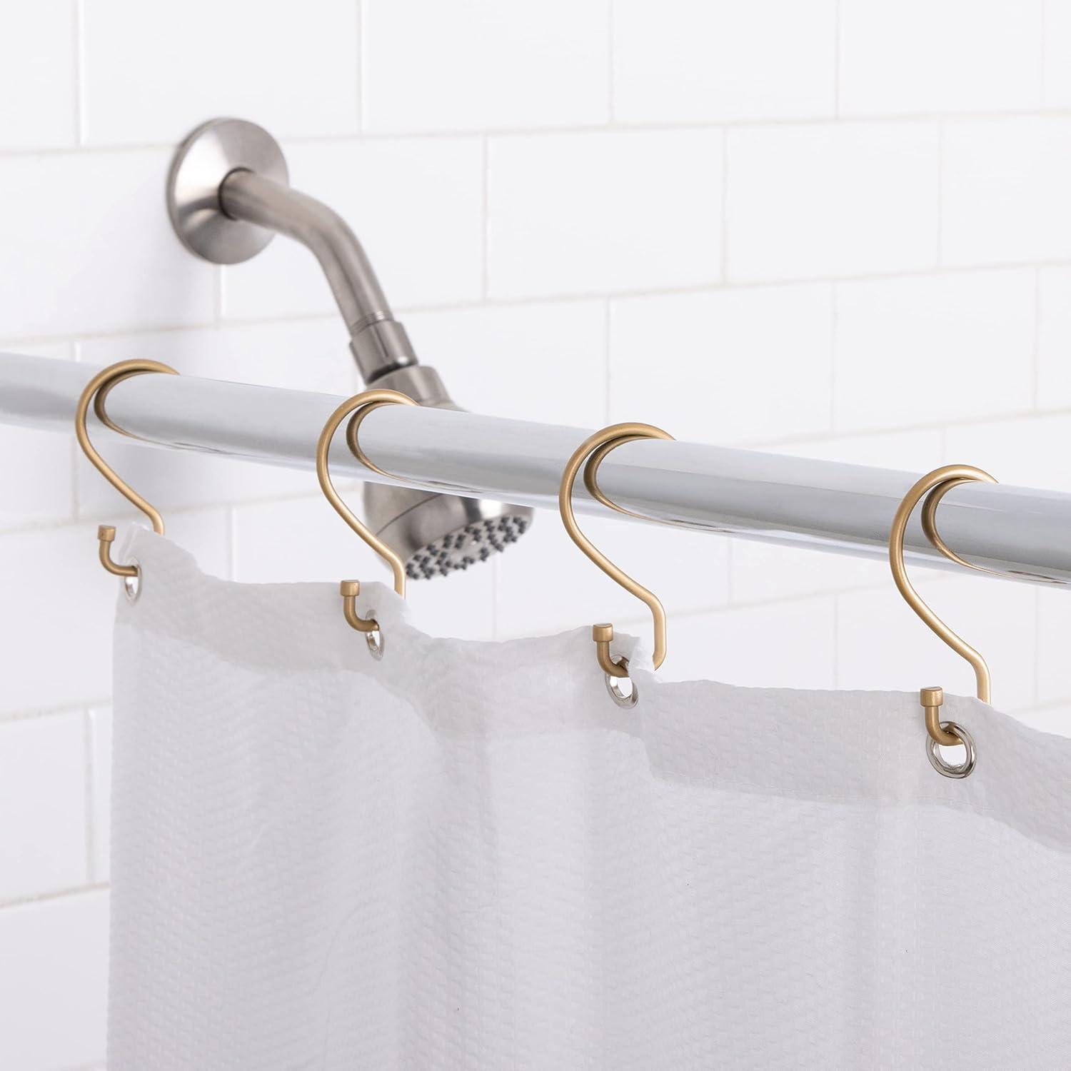 Metal Rust Resistant Shower Curtain Hook