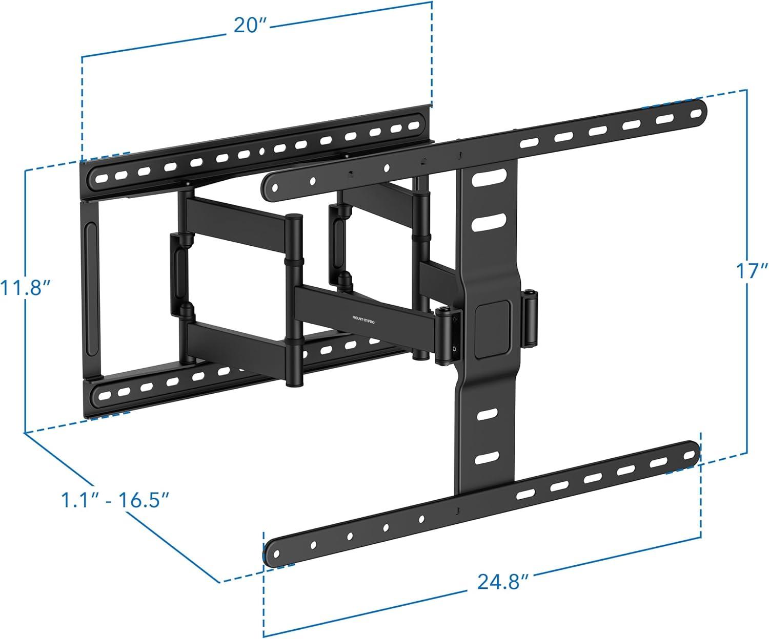 Mount It ADA Compliant Full Motion TV Wall Mount With Ultra-Slim Profile | Wayfair