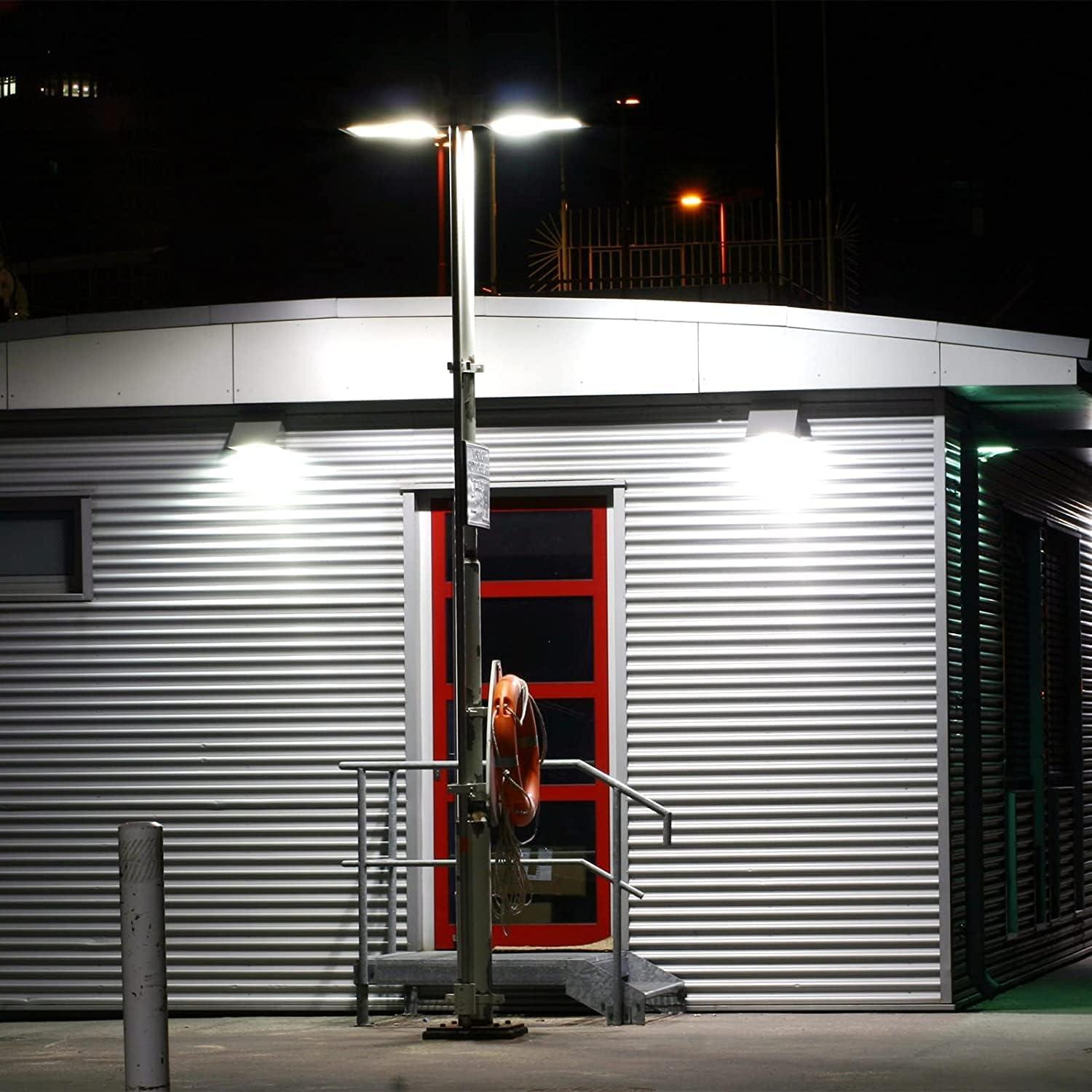 Hyperlite 120W LED Wall Pack Light with Photocell Sensor