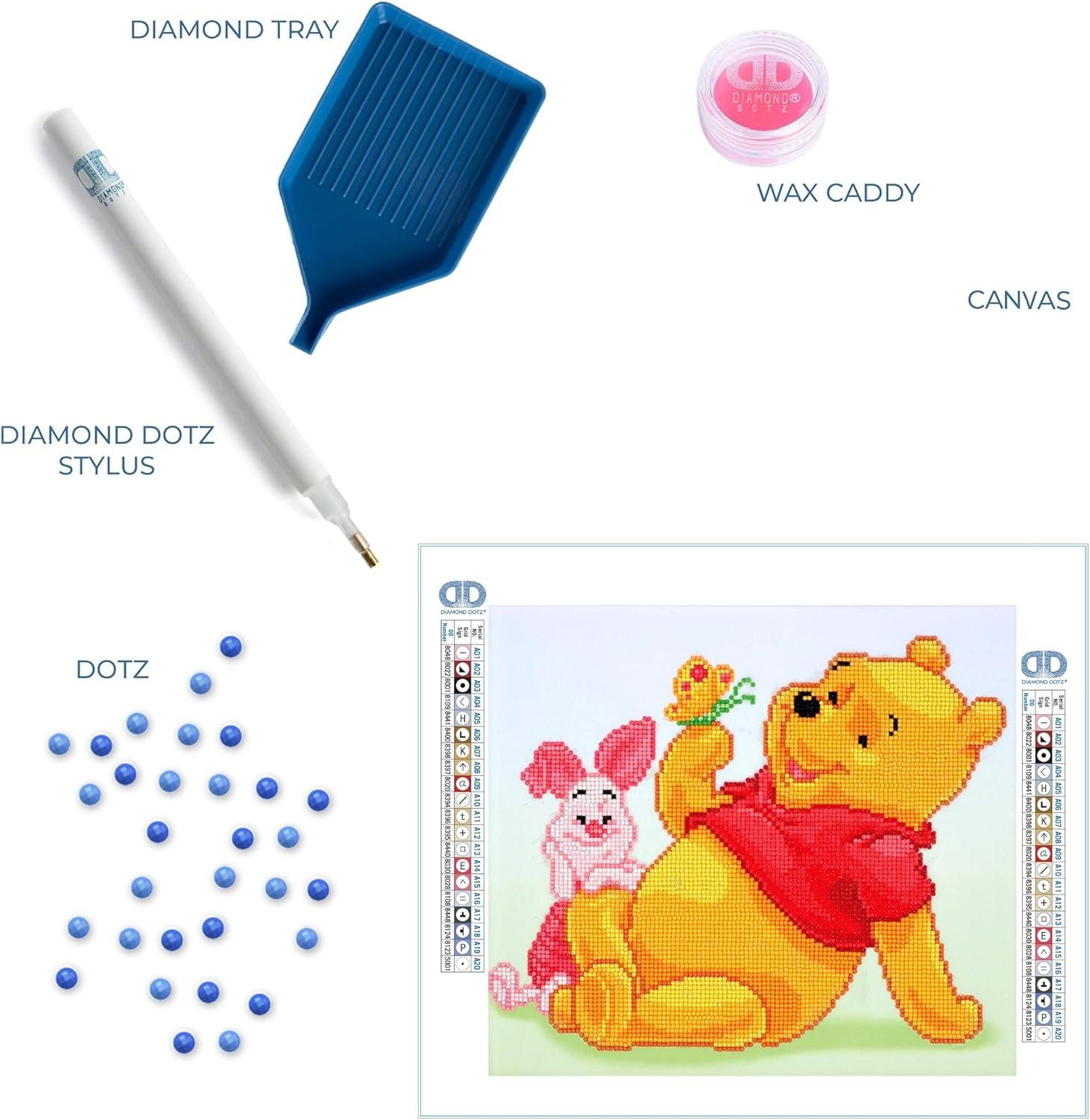 Diamond Painting Kit Intermed Pooh and Piglet