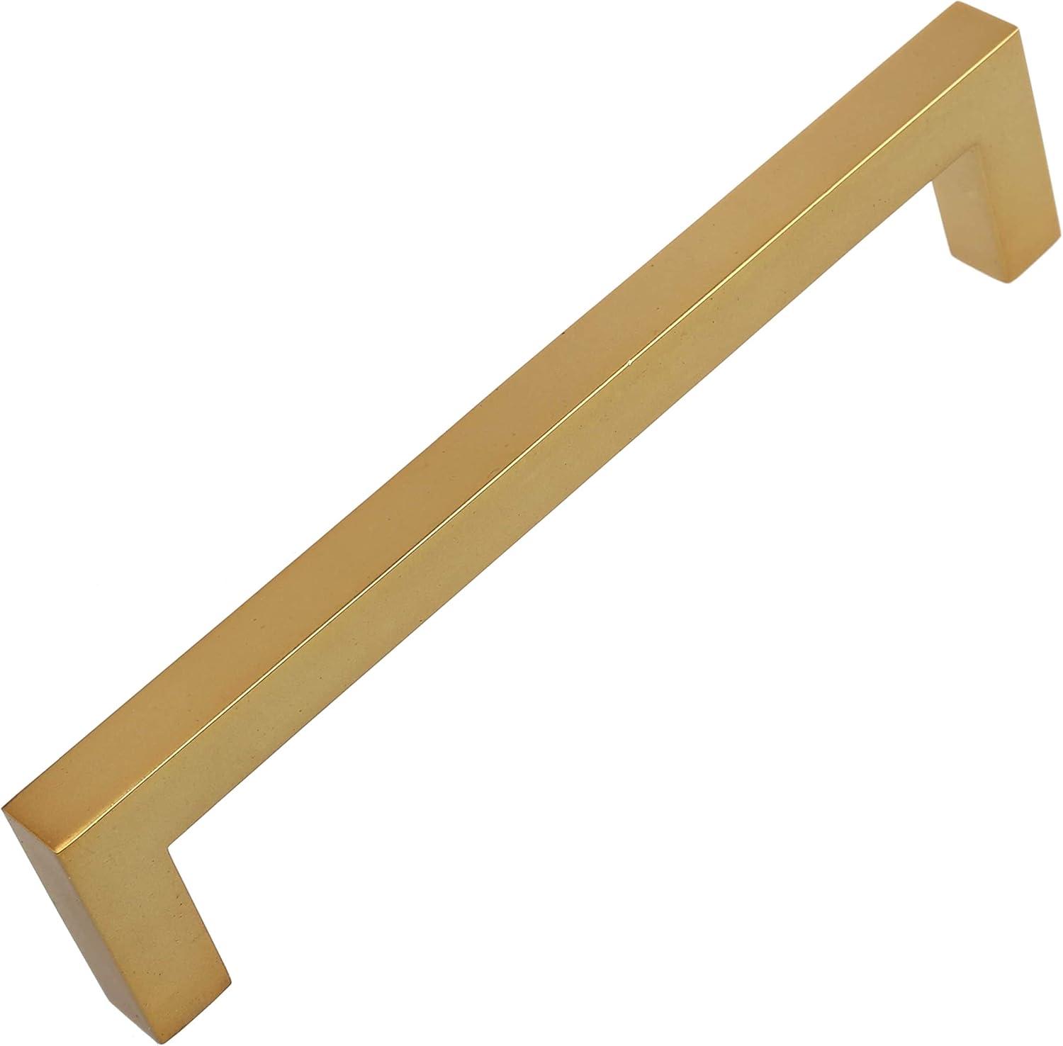 Kingston Collection 5-1/16" Center to Center Solid Square Bar Pull