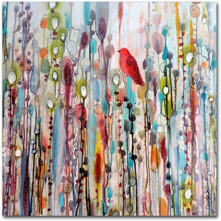 Trademark Fine Art Sylvie Demers " La Vie Comme Un Passage " by Sylvie Demers