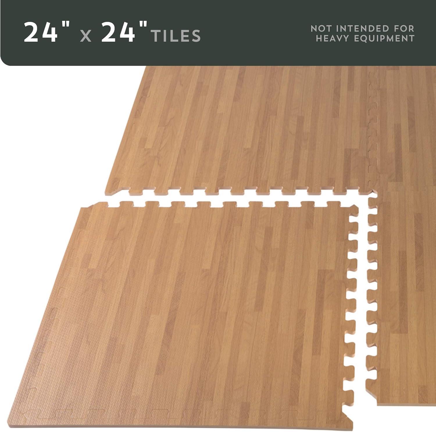 3/8" Thick Forest Floor Foam Floor Tile 24 Square Feet (6 Tiles)