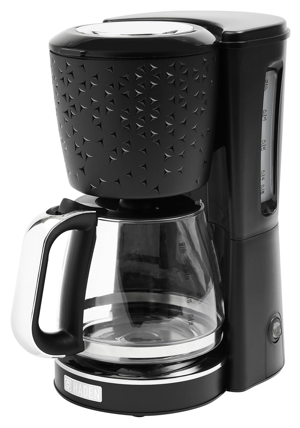 HADEN Starbeck Black Drip Coffee Maker