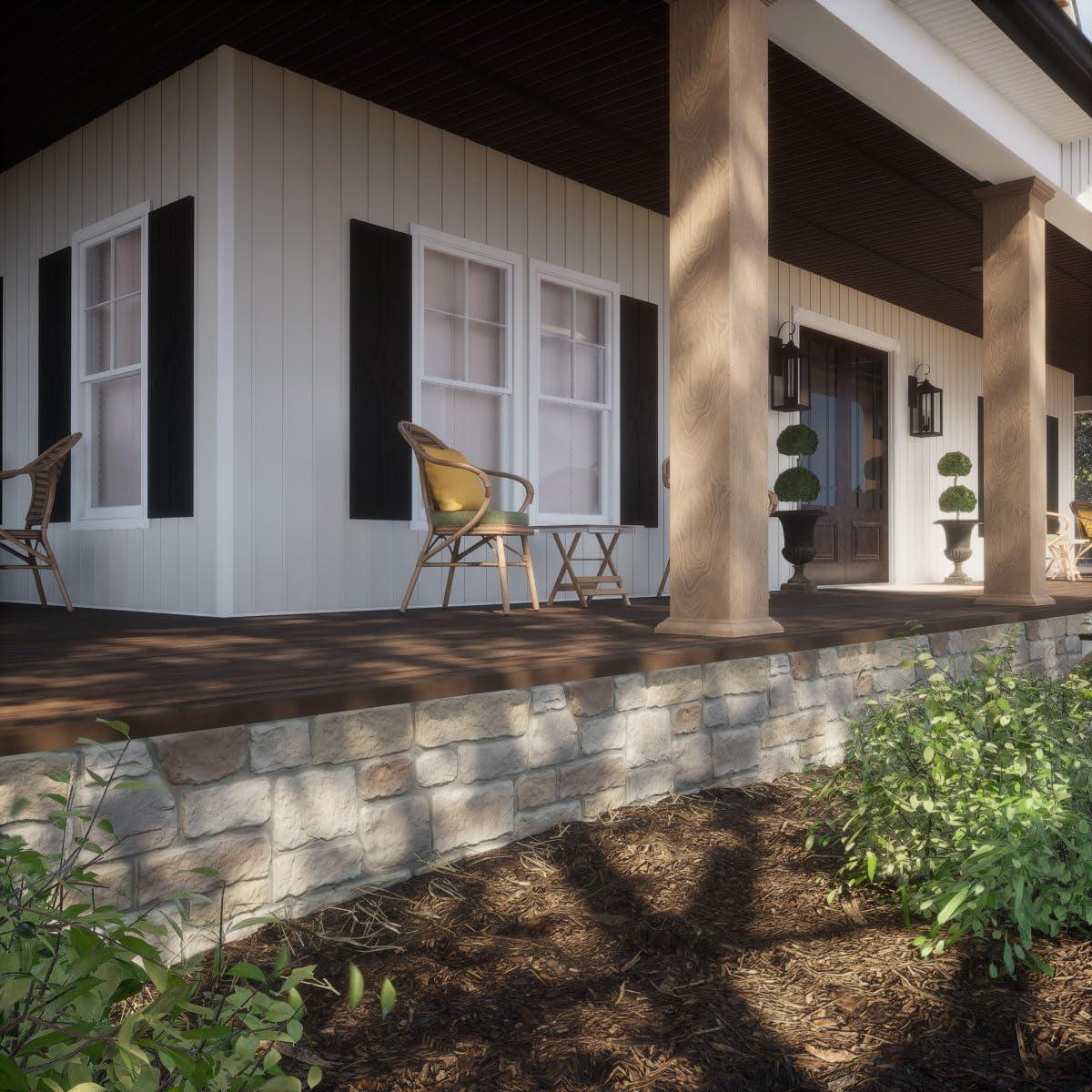 Ekena Millwork EverStone Cobblestone Faux Stone Panel