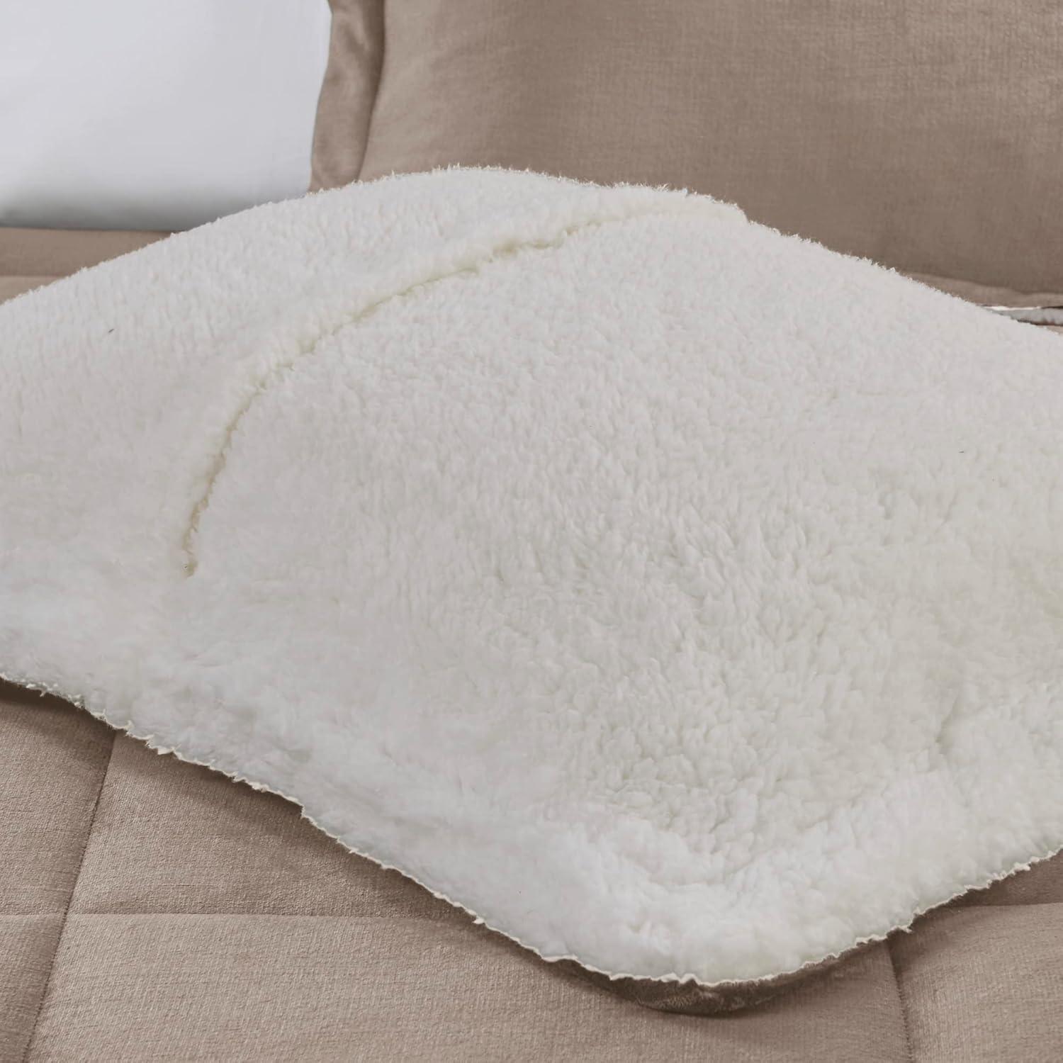 Woolrich Alton Plush to Faux Shearling Down Alternative Comforter Set