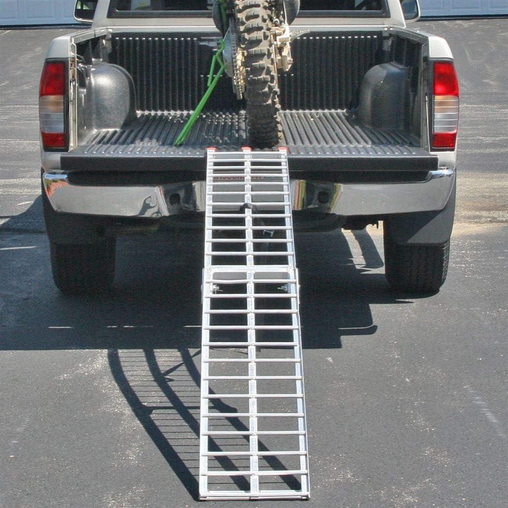 Black Widow AFL-9012 Aluminum 7' 6 Arched Folding Motorcycle Ramp