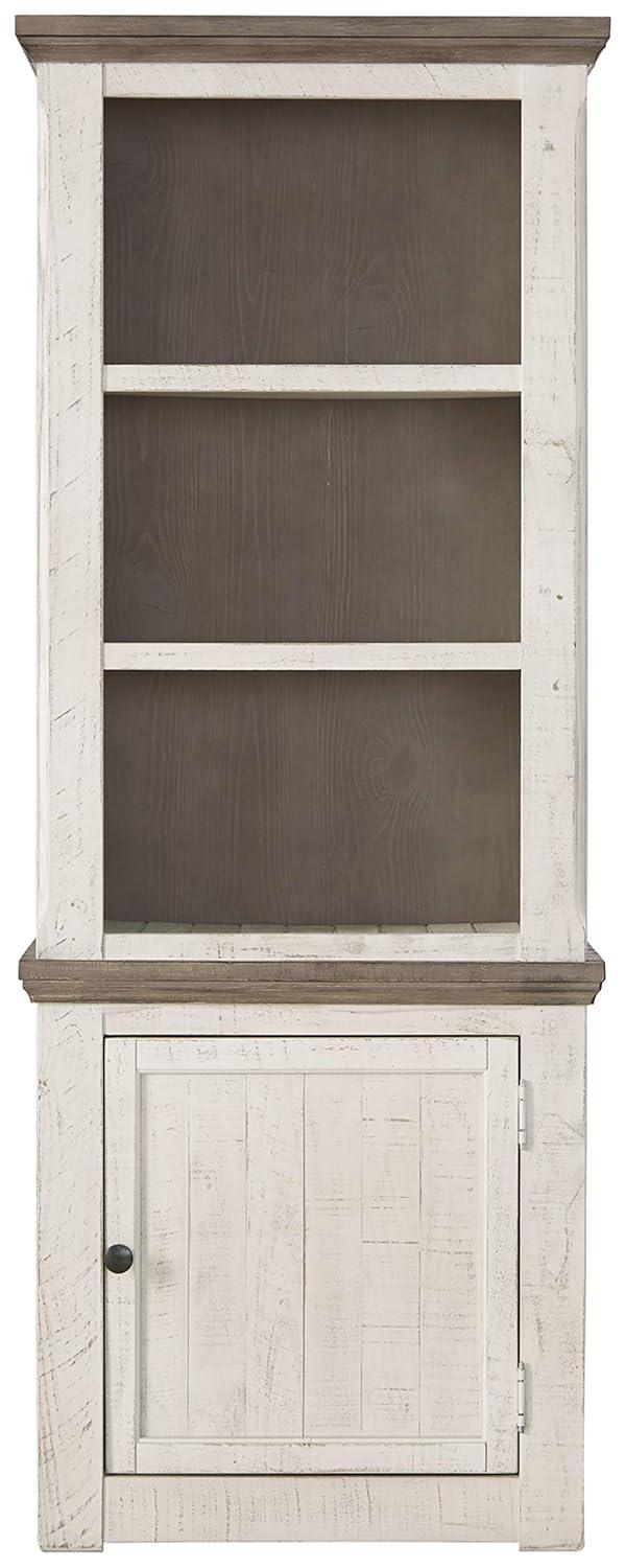 Signature Design by Ashley Casual Havalance Right Pier Cabinet  Two-tone