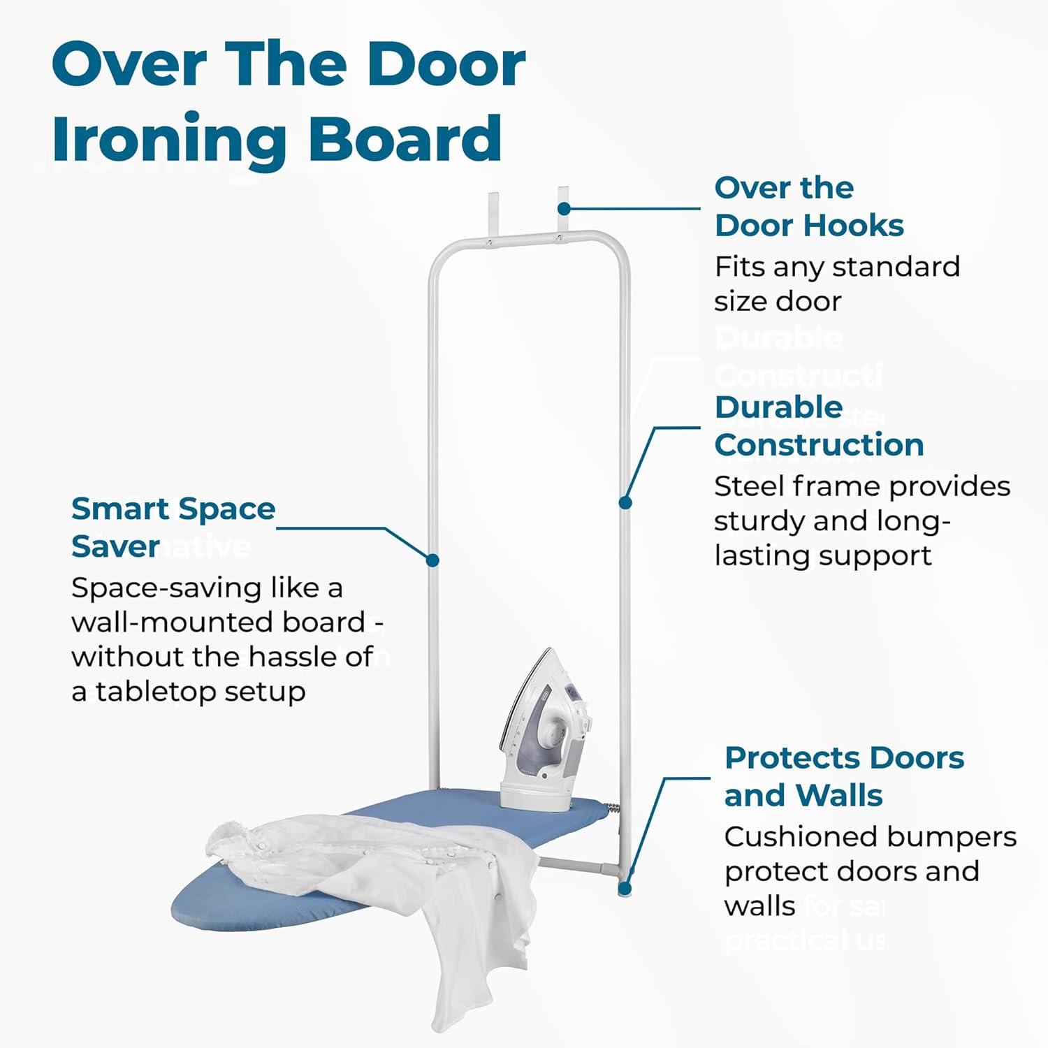 Over-The-Door Hanging Ironing Board