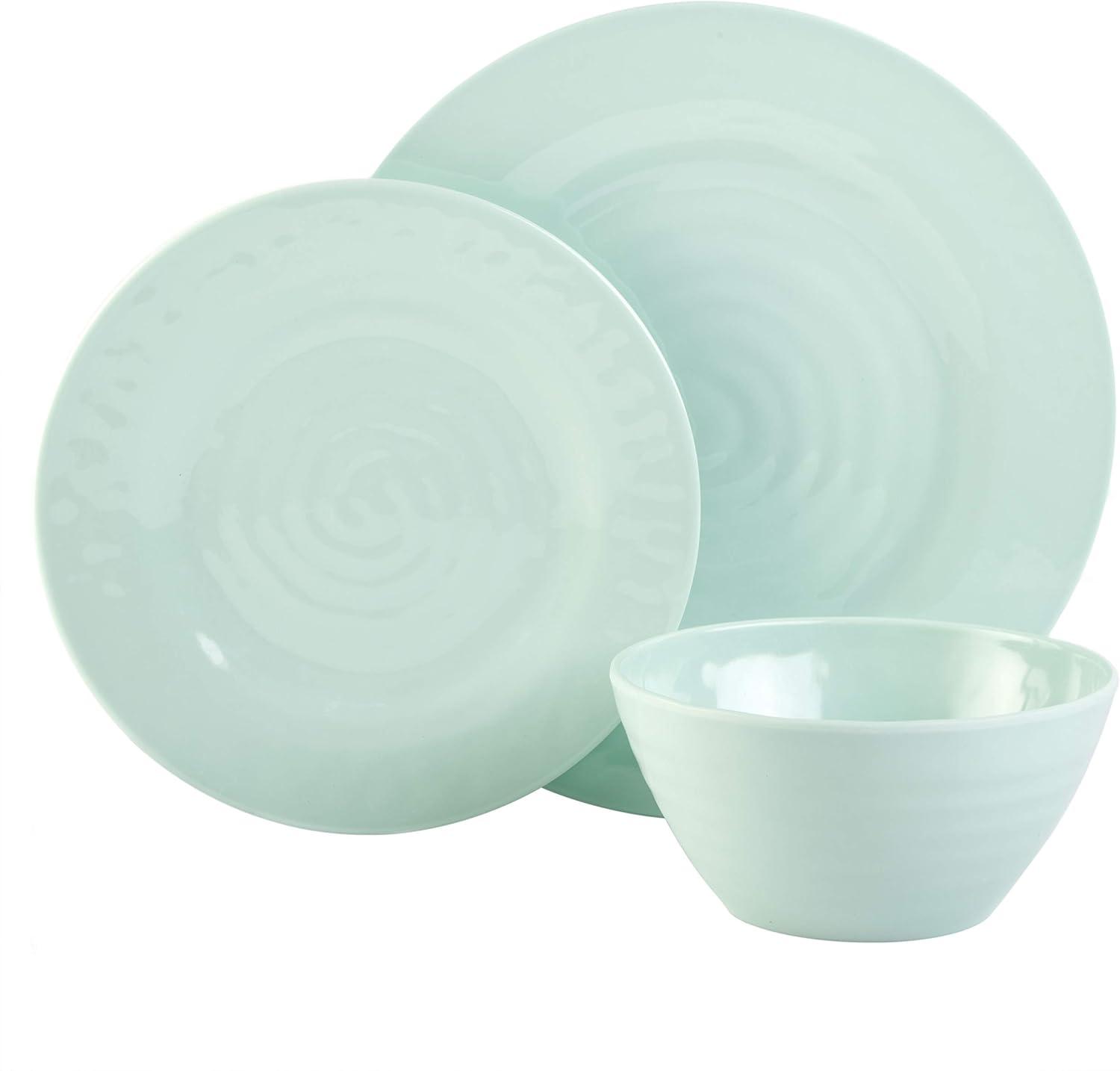 Gibson Elite 12pc Melamine Brist Dinnerware Set