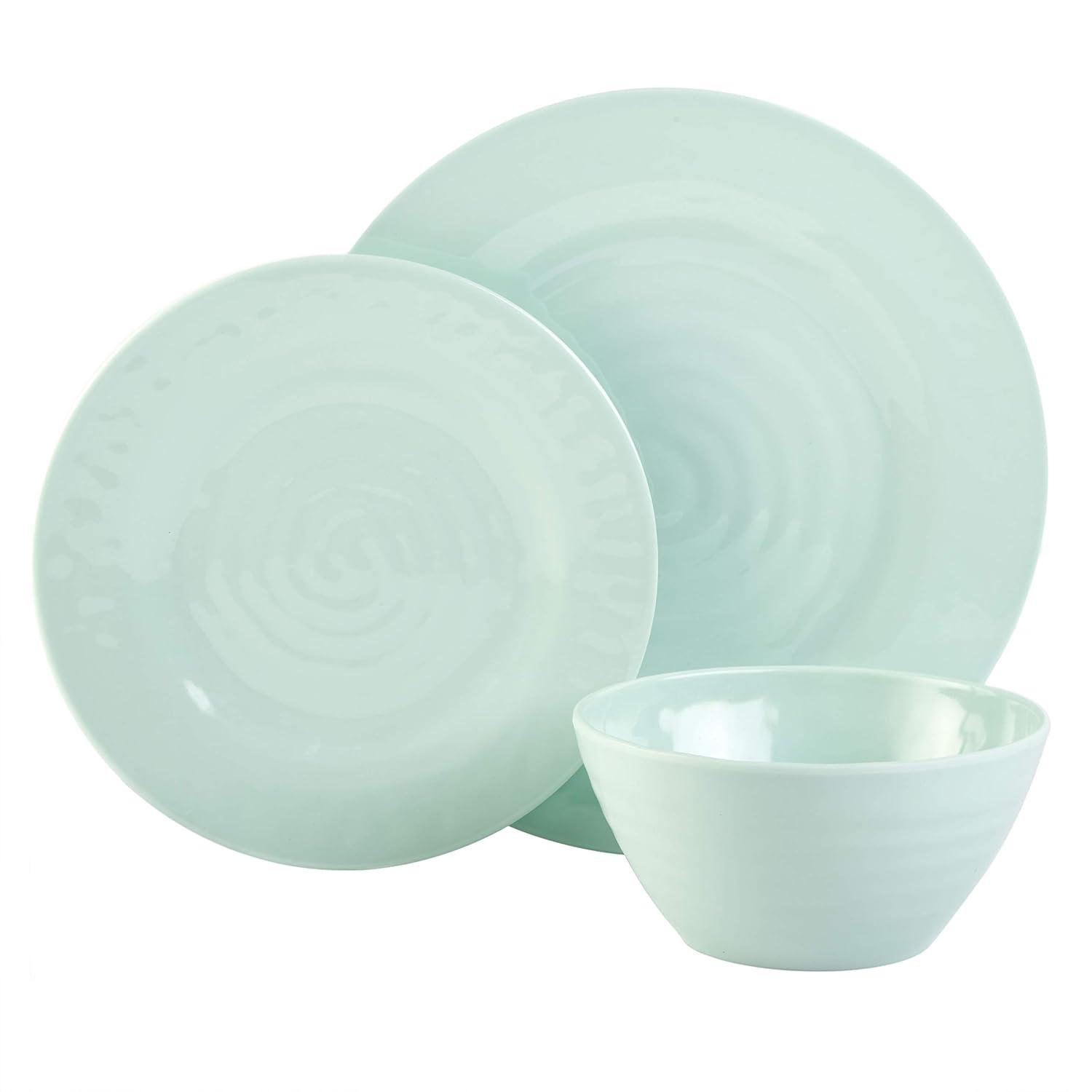 Gibson Elite 12pc Melamine Brist Dinnerware Set