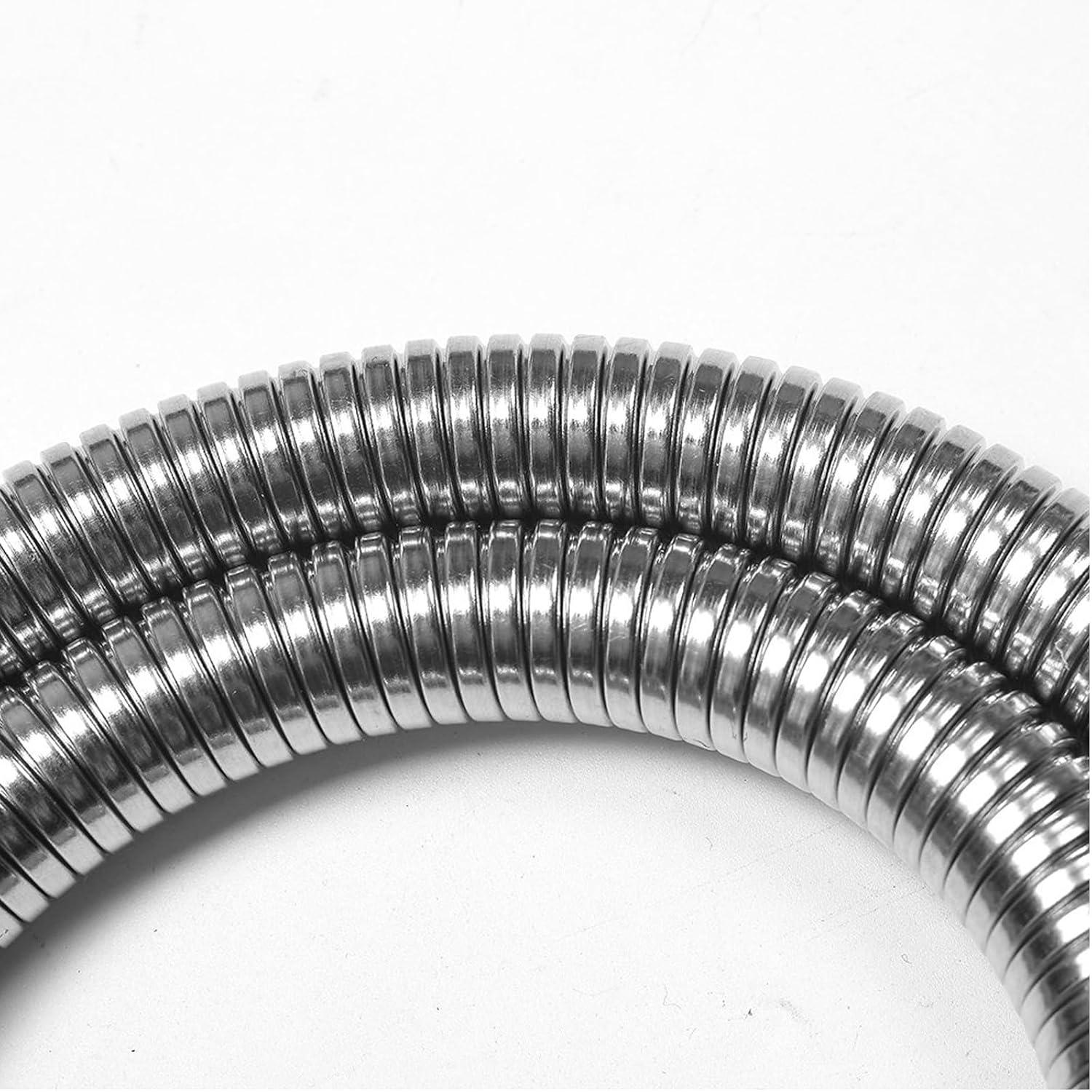 KWODE Pre-rinse Hose 38 Inch Flexible Stainless Replacement Hose for All Brand Commercial Kitchen Sink Faucet with 7/8”-20NPT Female Thread (96CM/38”)