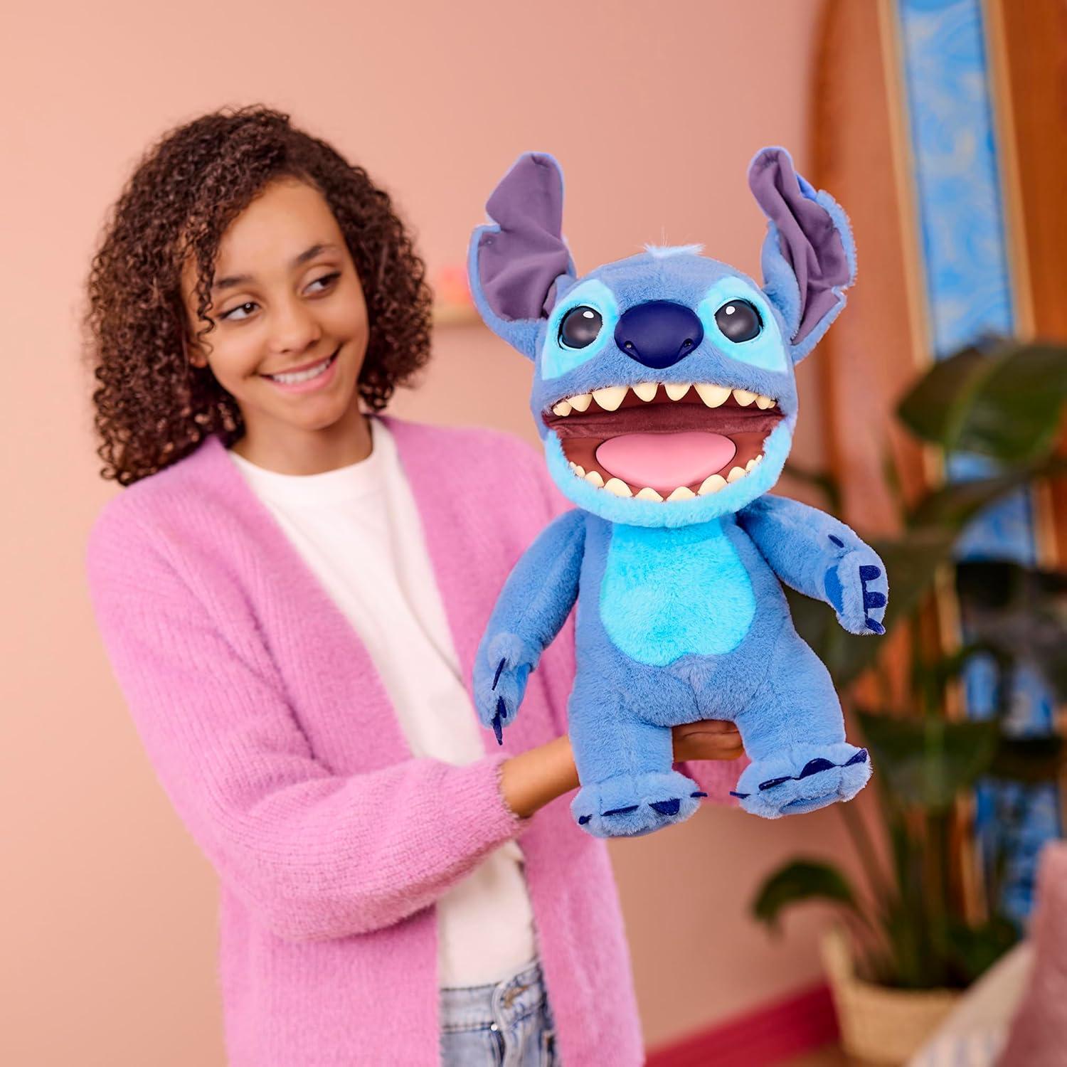 WOW! Stuff: Disney Stitch Puppetronic – RealFX, 100+ Actions & Sounds, 18” Figure, Limited 1st Edition, Ages 6+