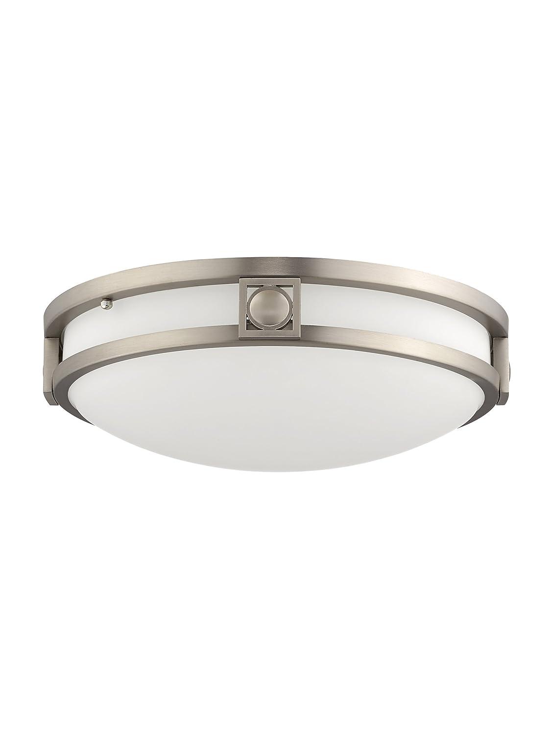Livex Lighting Titania 2 - Light Flush Mount in  Brushed Nickel