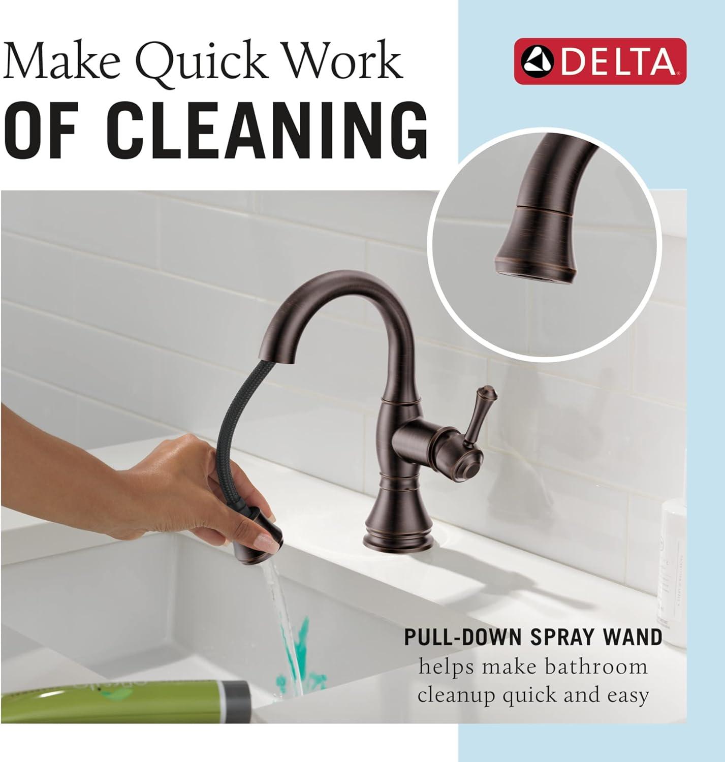 Cassidy™ Single Hole Bathroom Faucet with Drain Assembly