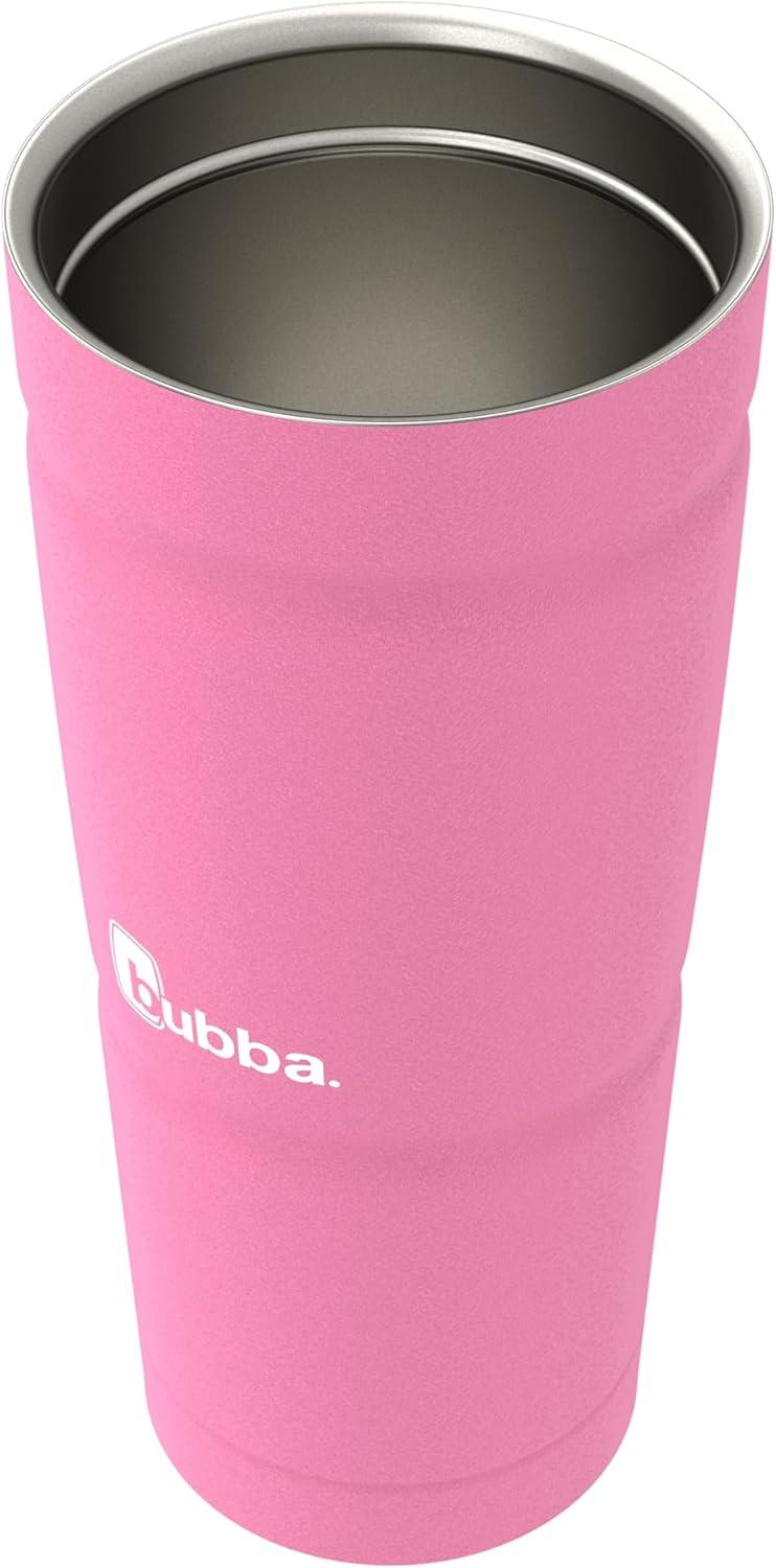 Bubba Envy S Stainless Steel Tumbler with Straw, Pink, 24 fl oz.