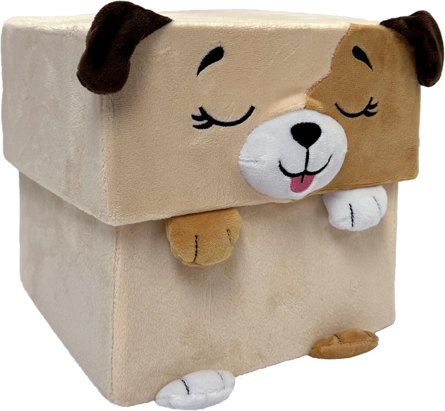 Happy Nappers: Adorable Storables - Dog - Tan & Brown - 8” Ages 1+