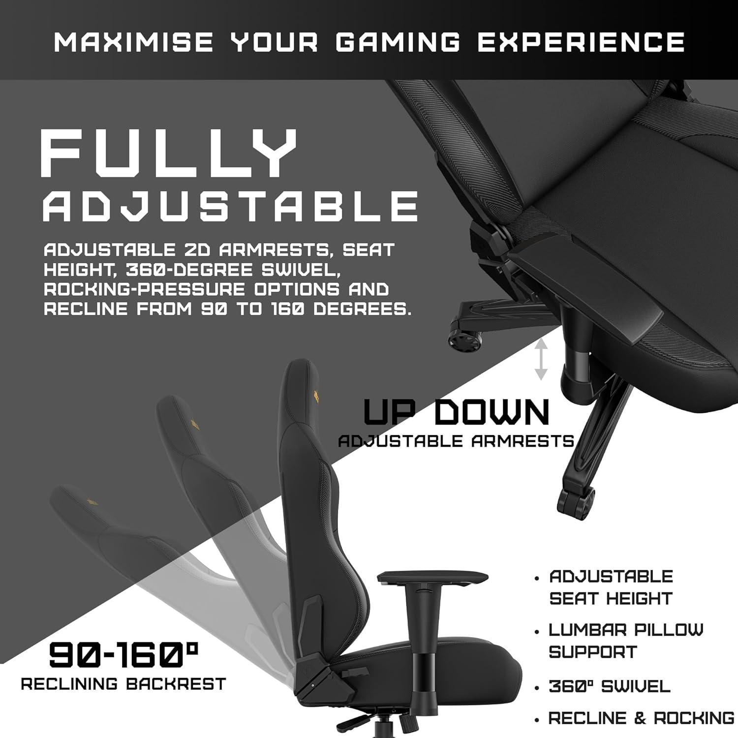 andaseaT andaseaT Phantom 3 Gaming Chair
