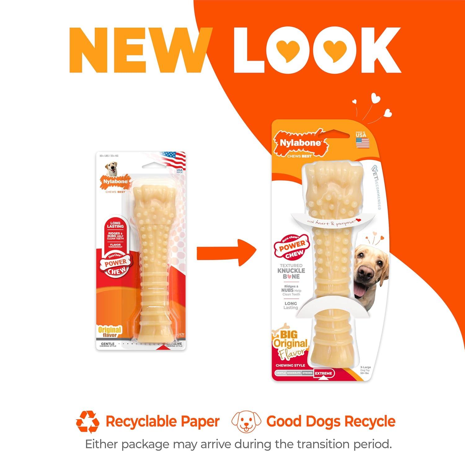 Nylabone Dura Chew Dog Bone - Original Flavor(Souper)