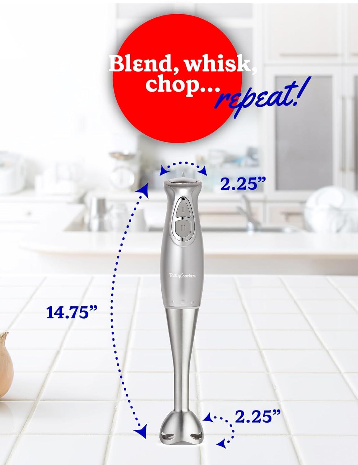 Betty Crocker BCK Series Betty Crocker 2 Speed Hand Immersion Blender