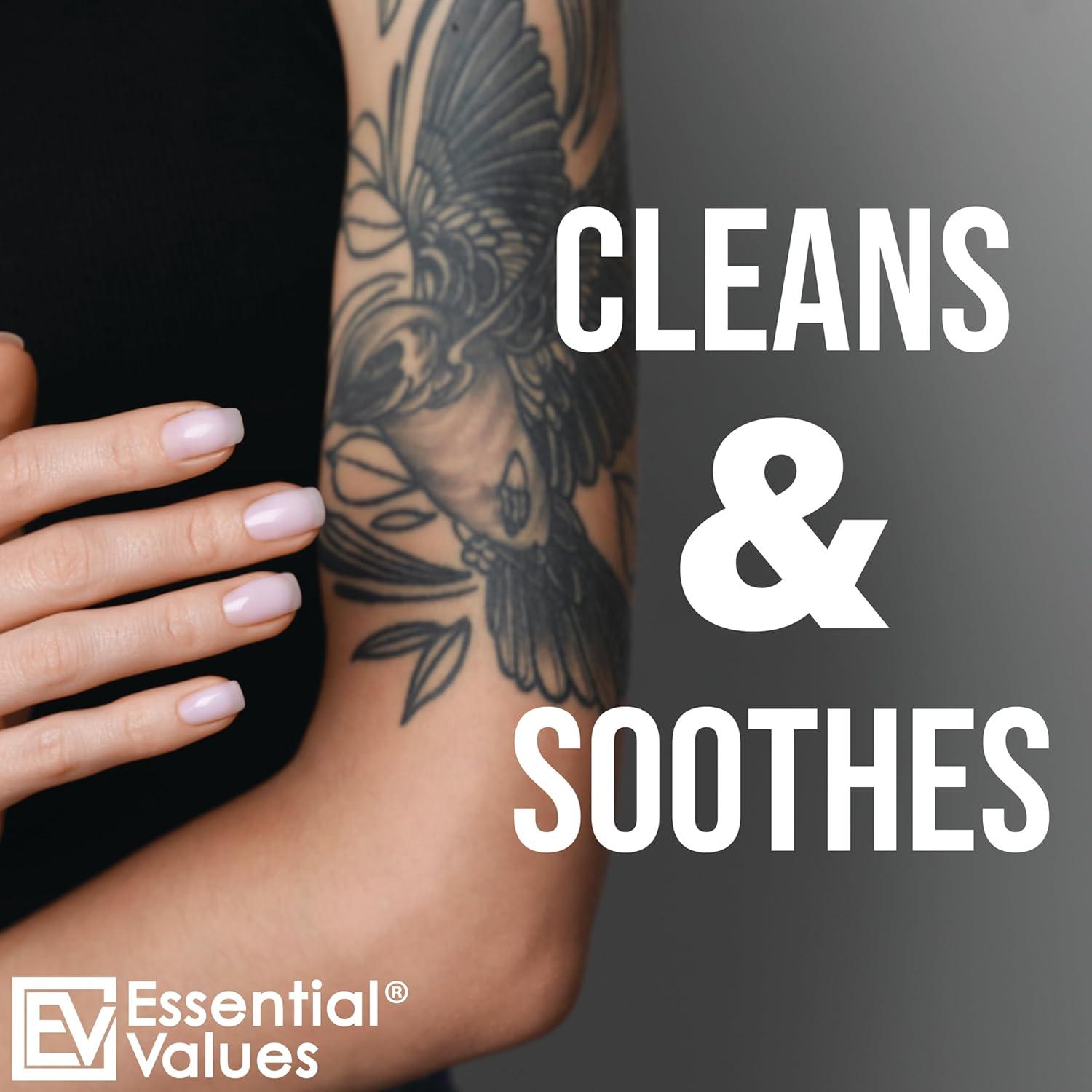 Essential Values Tincture Green Soap, Perfect for Tattoo Cleaning - Made in USA