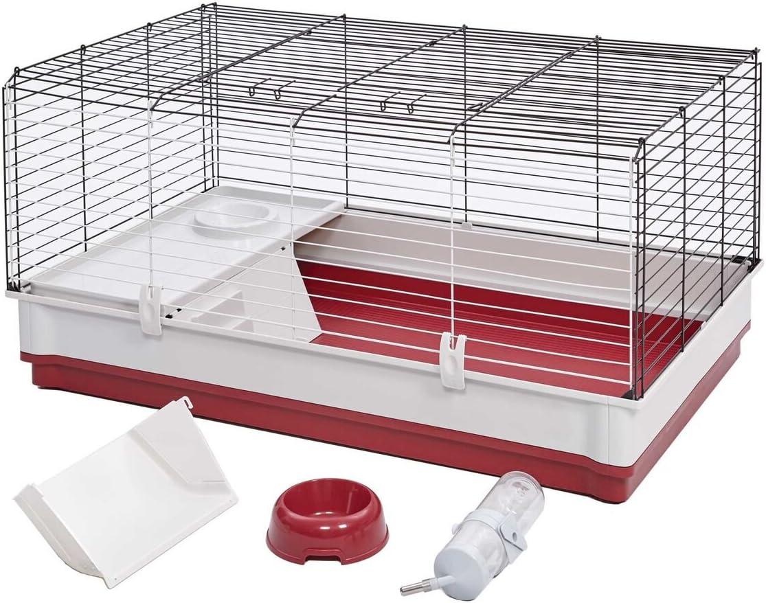 MidWest Homes for Pets Wabbitat Deluxe Rabbit Cage with Water Bottle