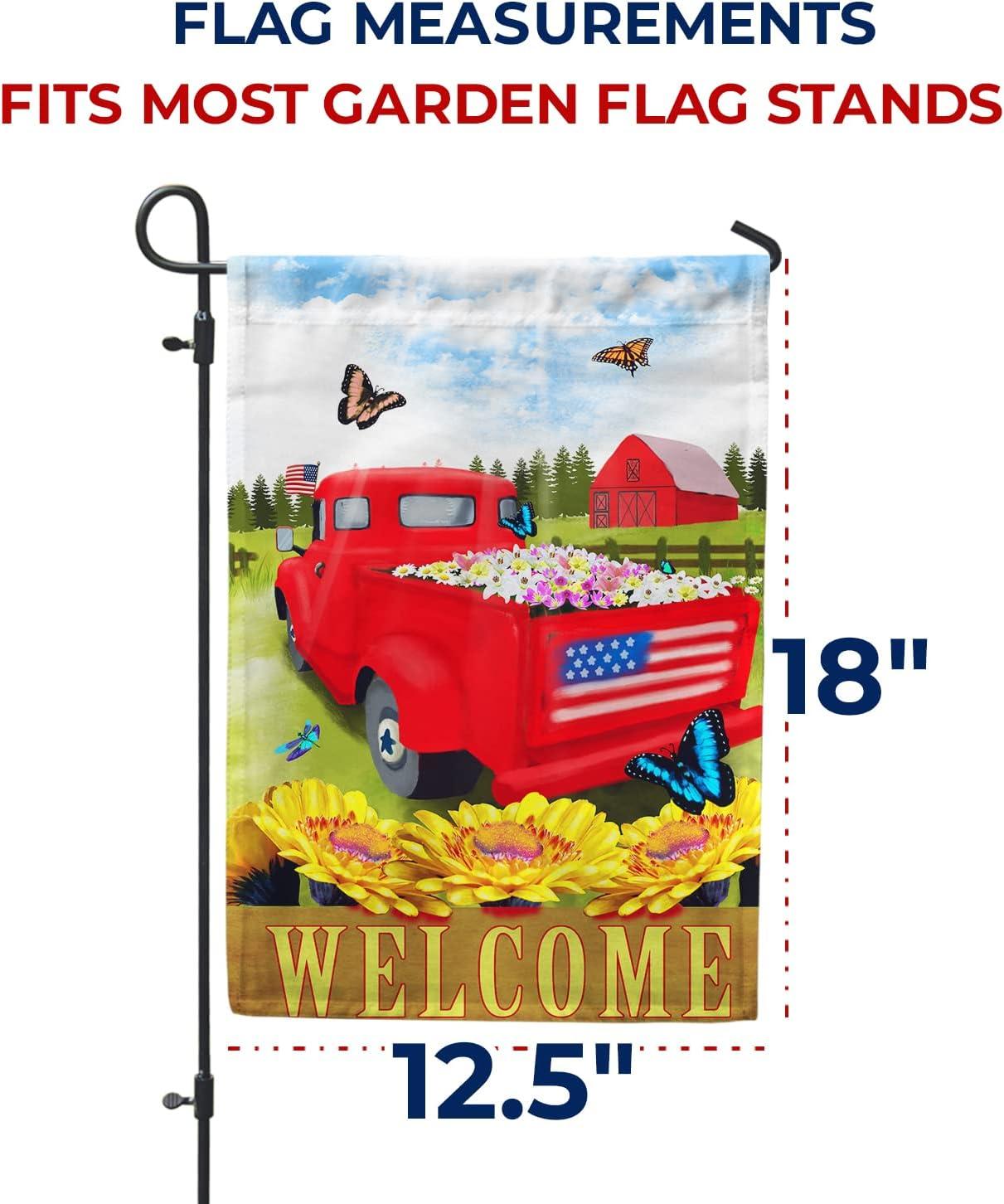 America Forever Flags 12.5" x 18" Polyester Summer Outdoor Flag