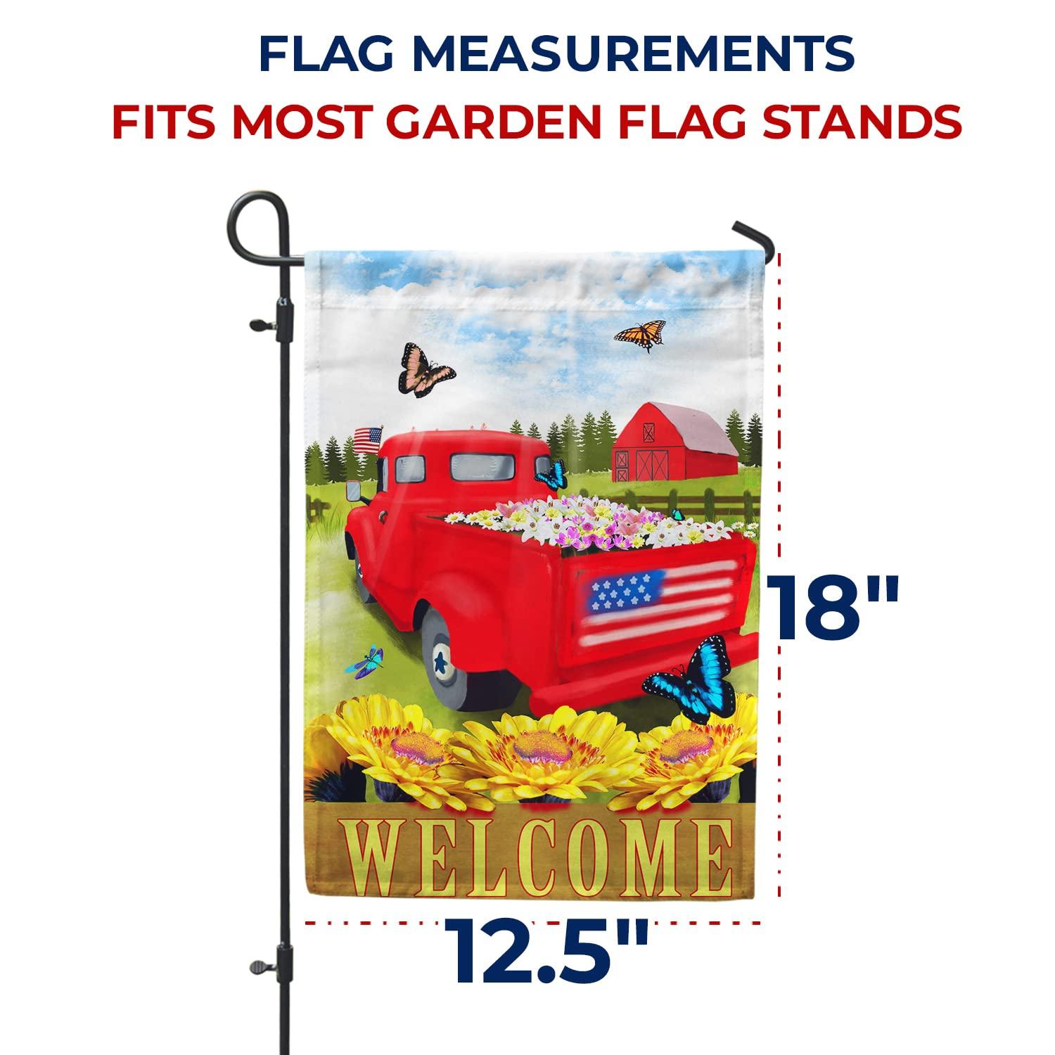 America Forever Flags 12.5" x 18" Polyester Summer Outdoor Flag