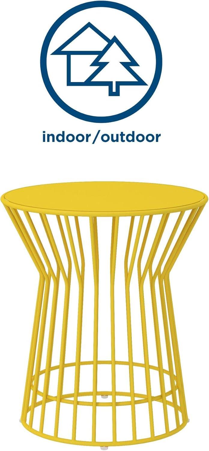 Roberta 20.08'' Metal Outdoor Side Table