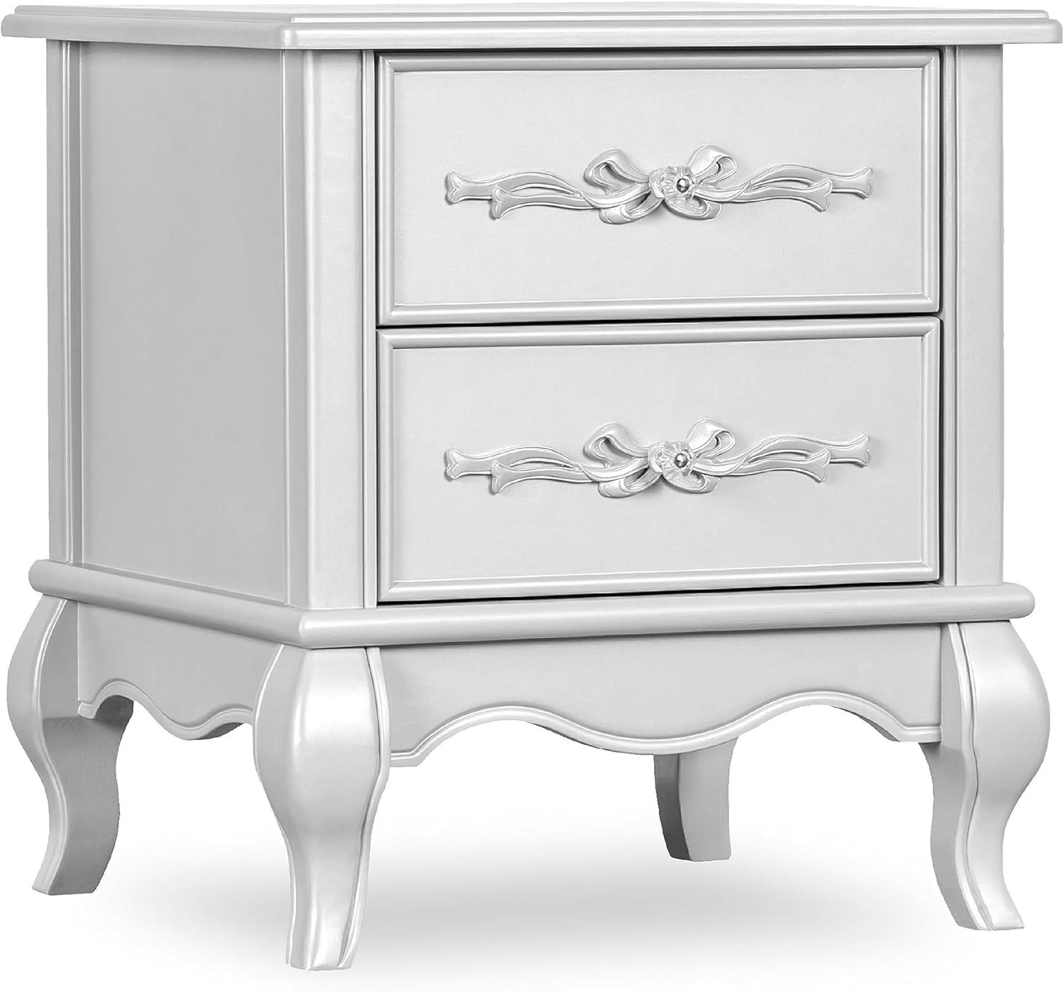 Evolur Aurora 2 Drawer Nightstand & Reviews | Wayfair