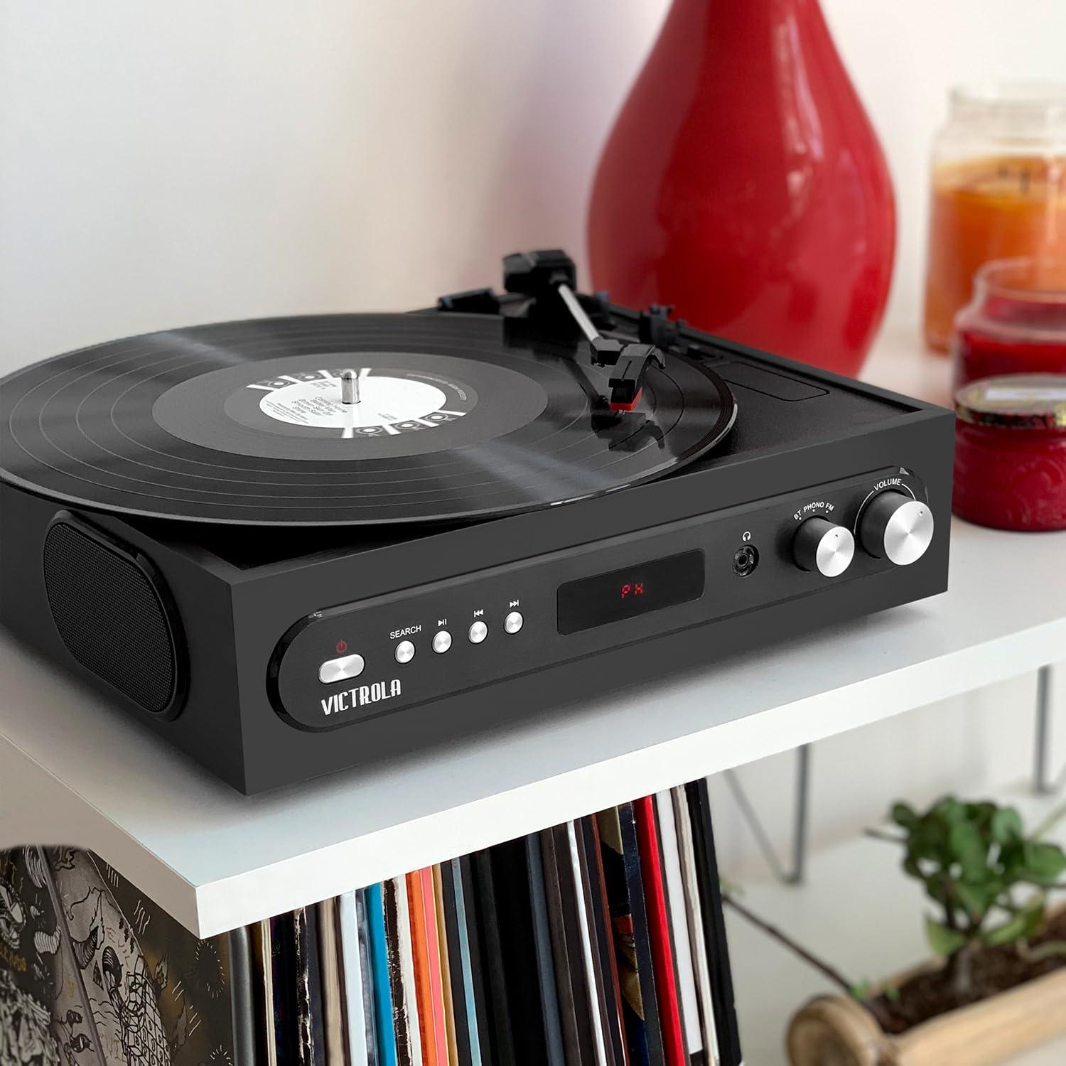 Victrola Decorative Record Player with Bluetooth