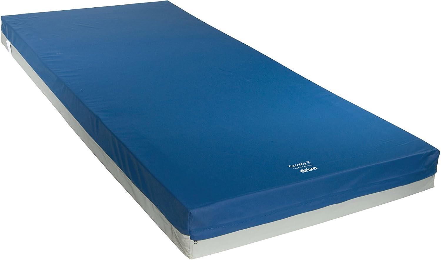 Drive Medical Gravity 7 Long Term Care Pressure Redistribution Mattress, Elevated Perimeter, 84"