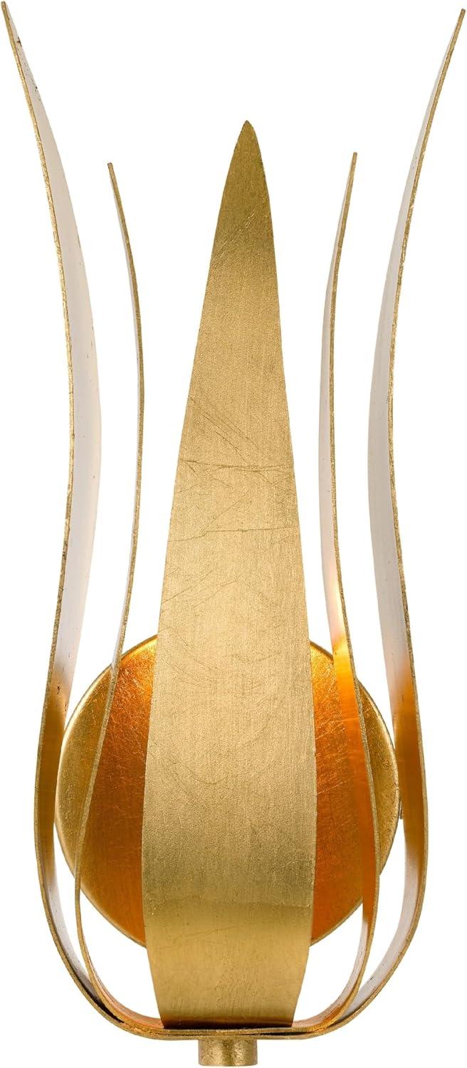Crystorama Lighting Broche 1 - Light Sconce in  Antique Gold
