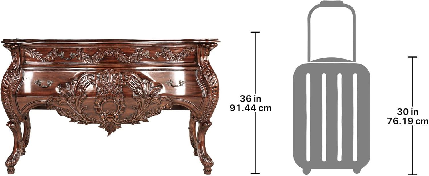 Design Toscano Le Piccard Bombe 58'' Console Table