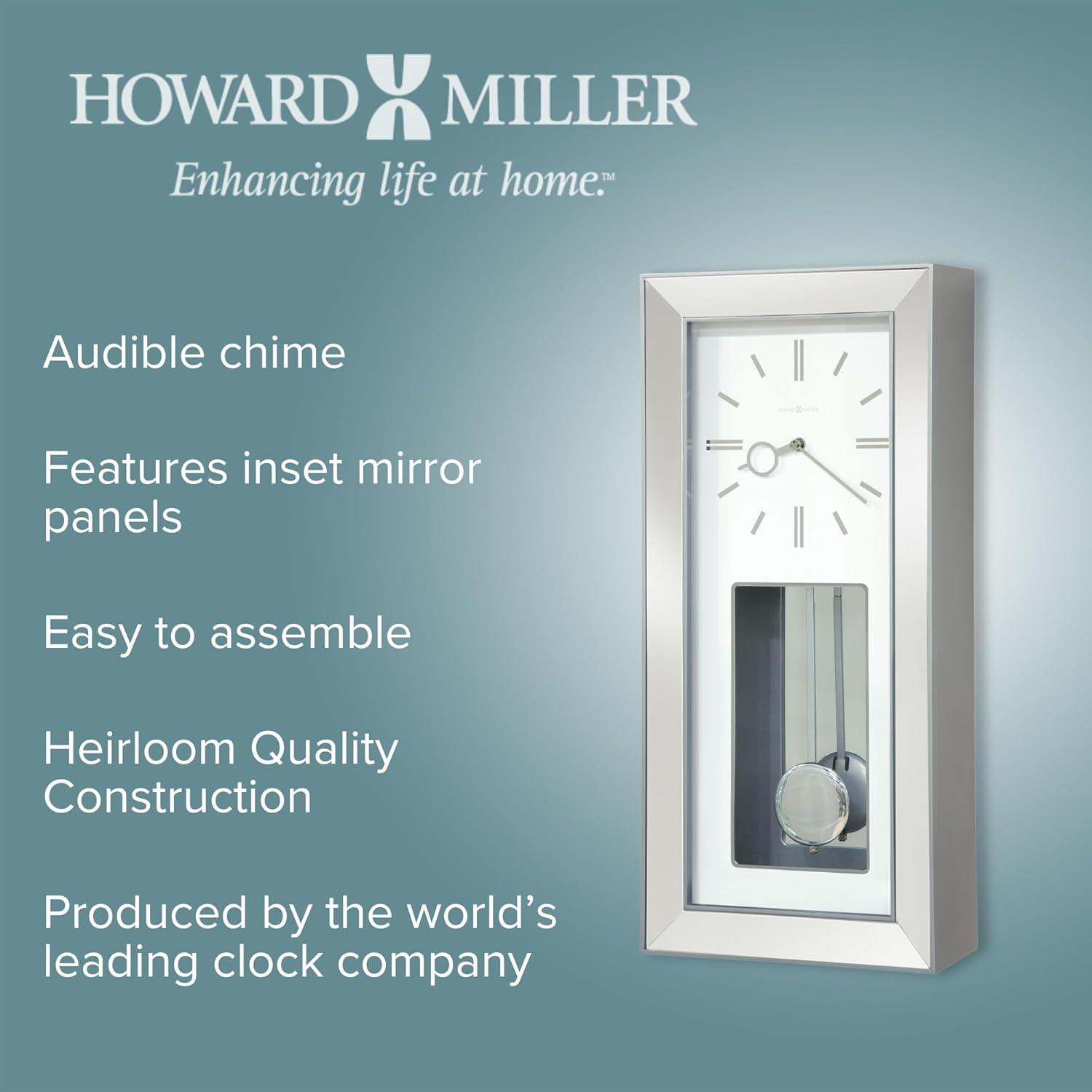 Howard Miller 625614 Chaz Wall Clock 625614