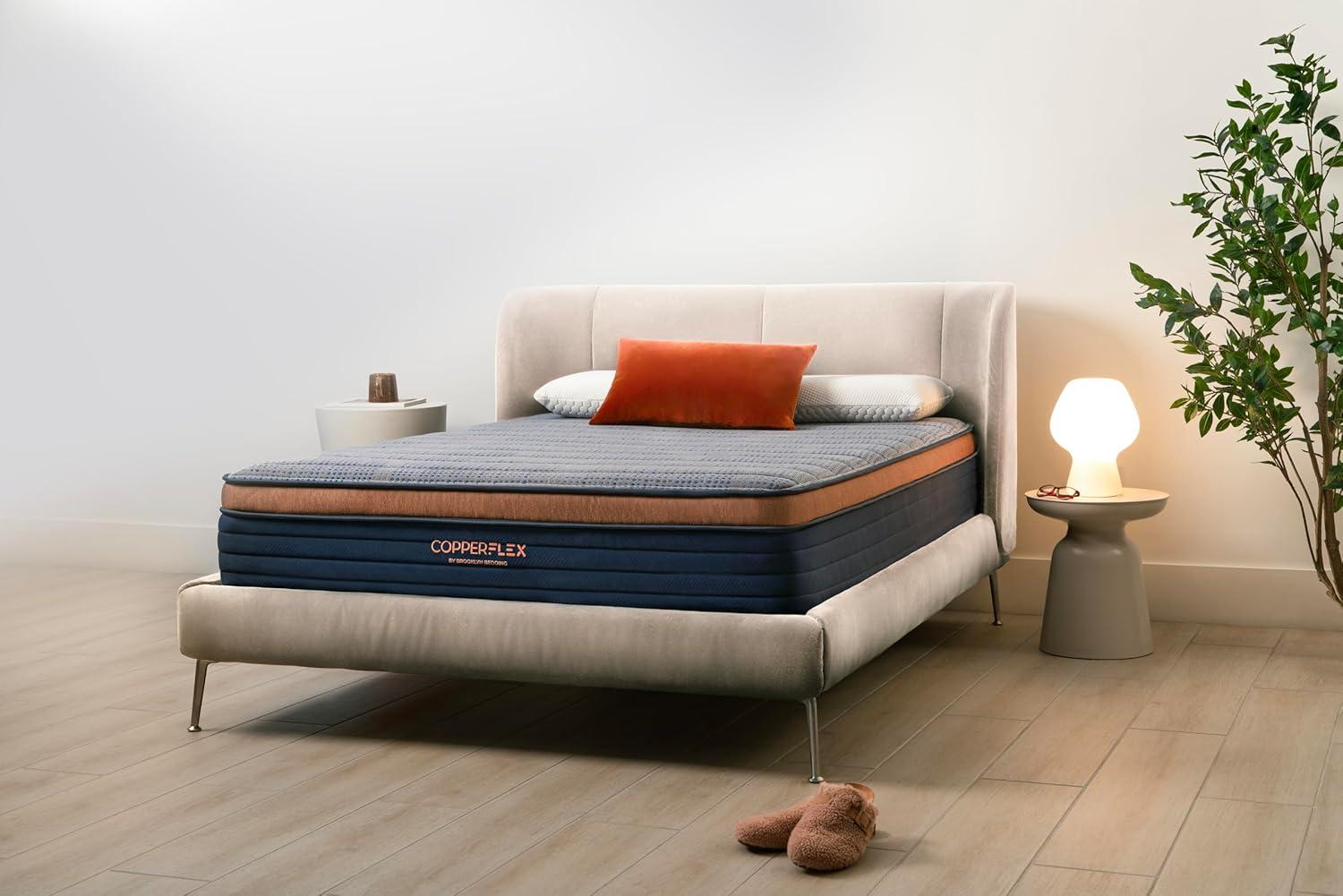 Brooklyn Bedding CopperFlex 12" Foam Mattress with Zoned Foam, King