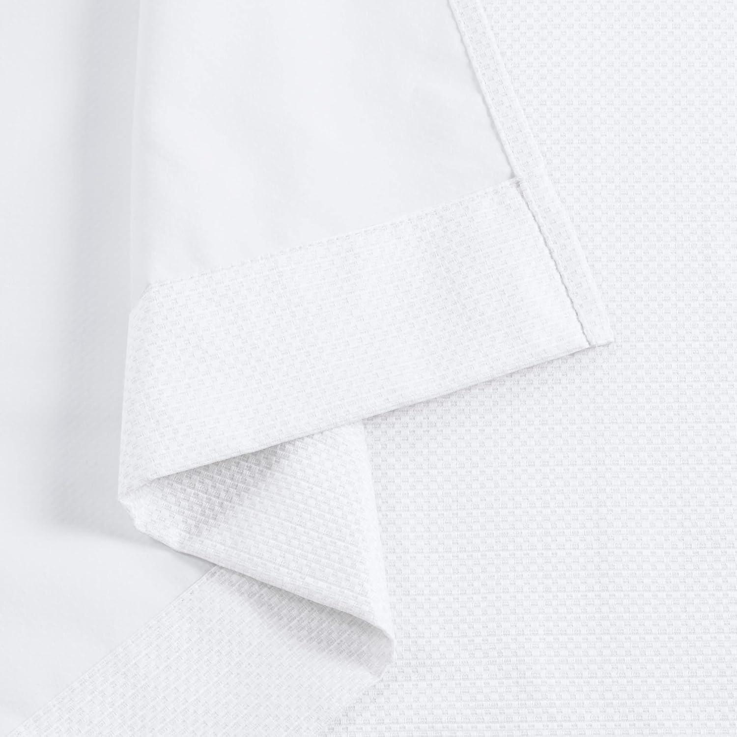 Madison Park Galen Basketweave Room Darkening Curtain Panel Pair (Set of 2)