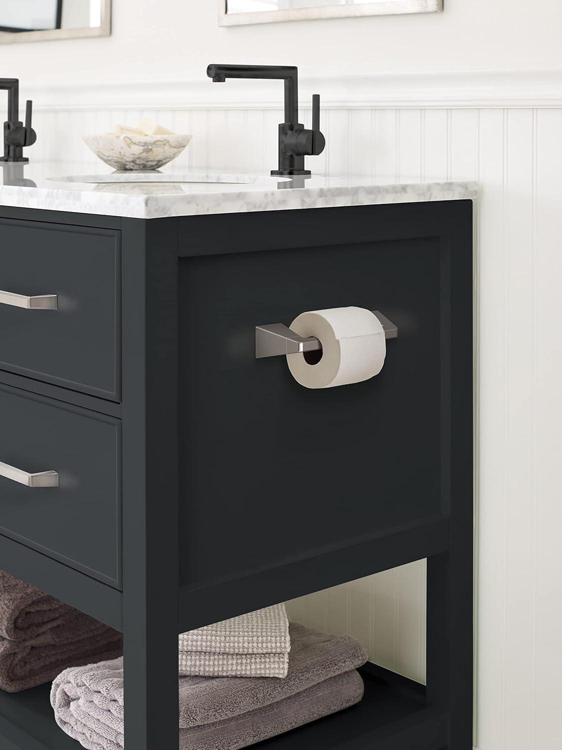 Amerock Blackrock Wall Mounted Pivoting Toilet Paper Holder