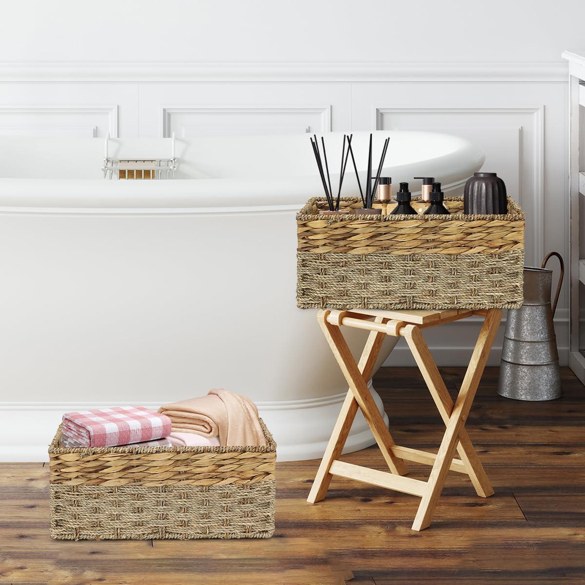 Casafield Casafield Seagrass Basket (Set of 2)