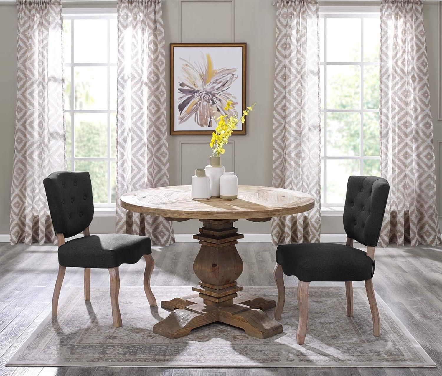 Modway Modway The Barn Wild Hen Round Pine Wood Dining Table
