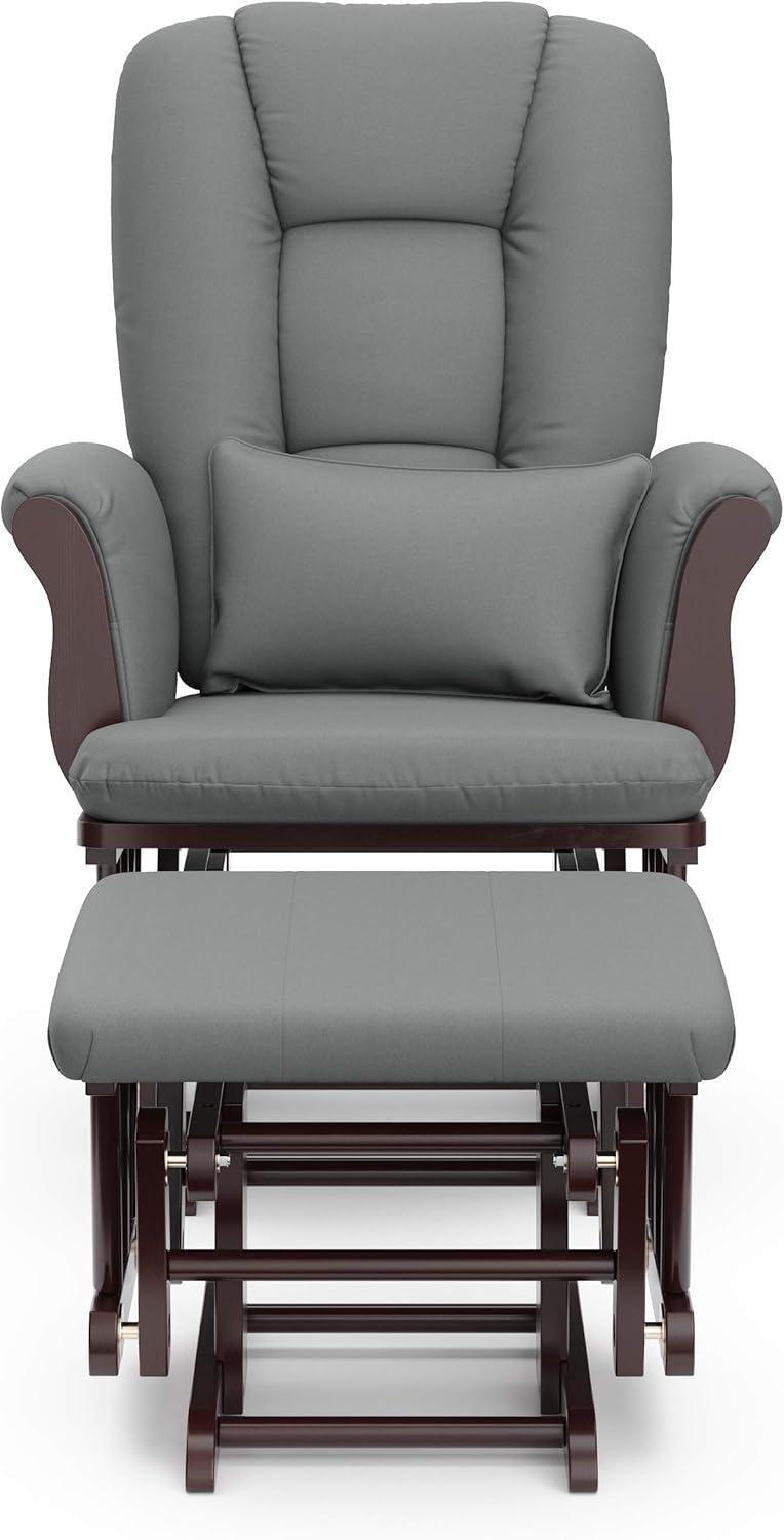 Tuscany Rocking Chair Glider with Ottoman