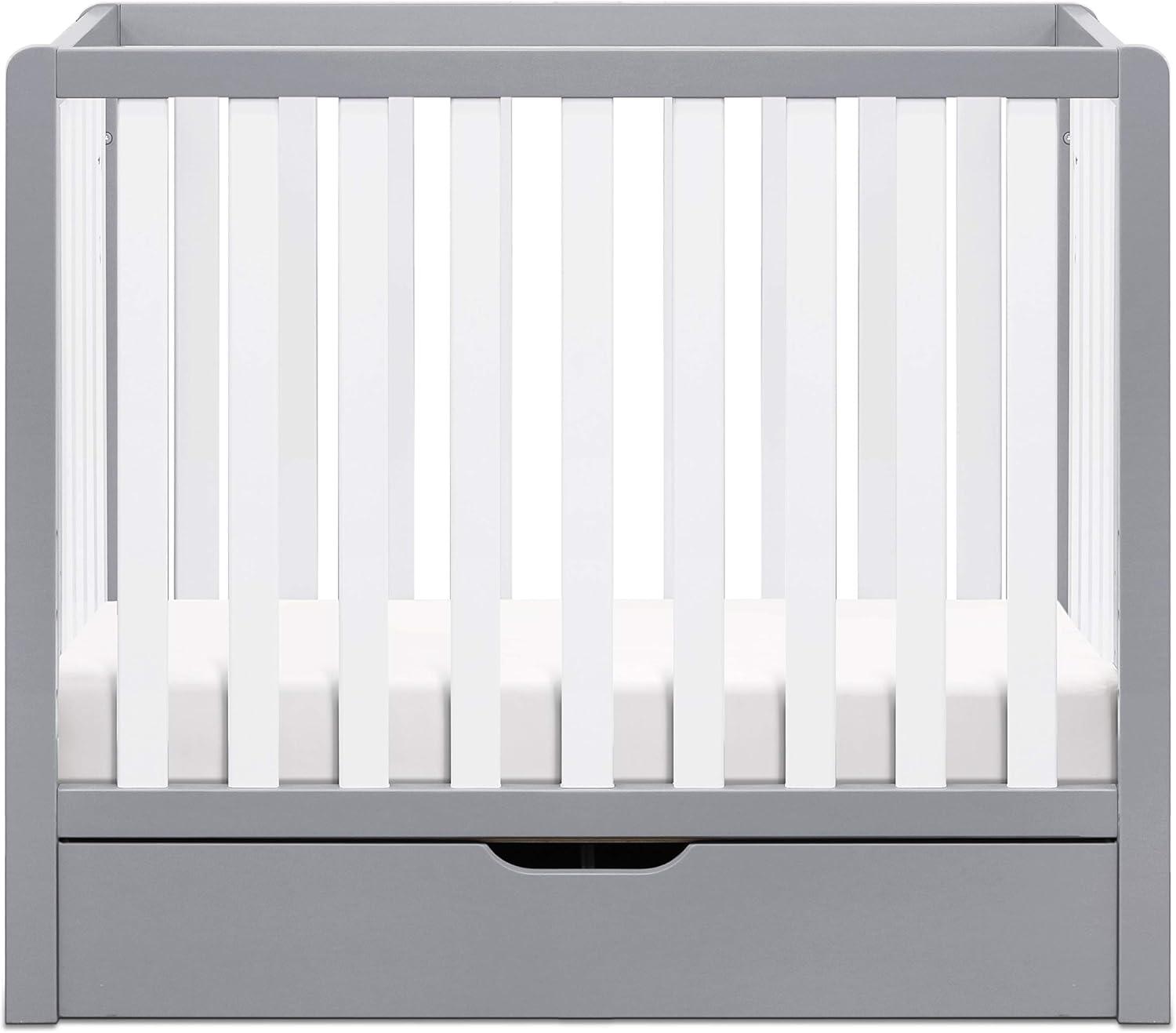 Colby 4-in-1 Mini Convertible Crib with Storage