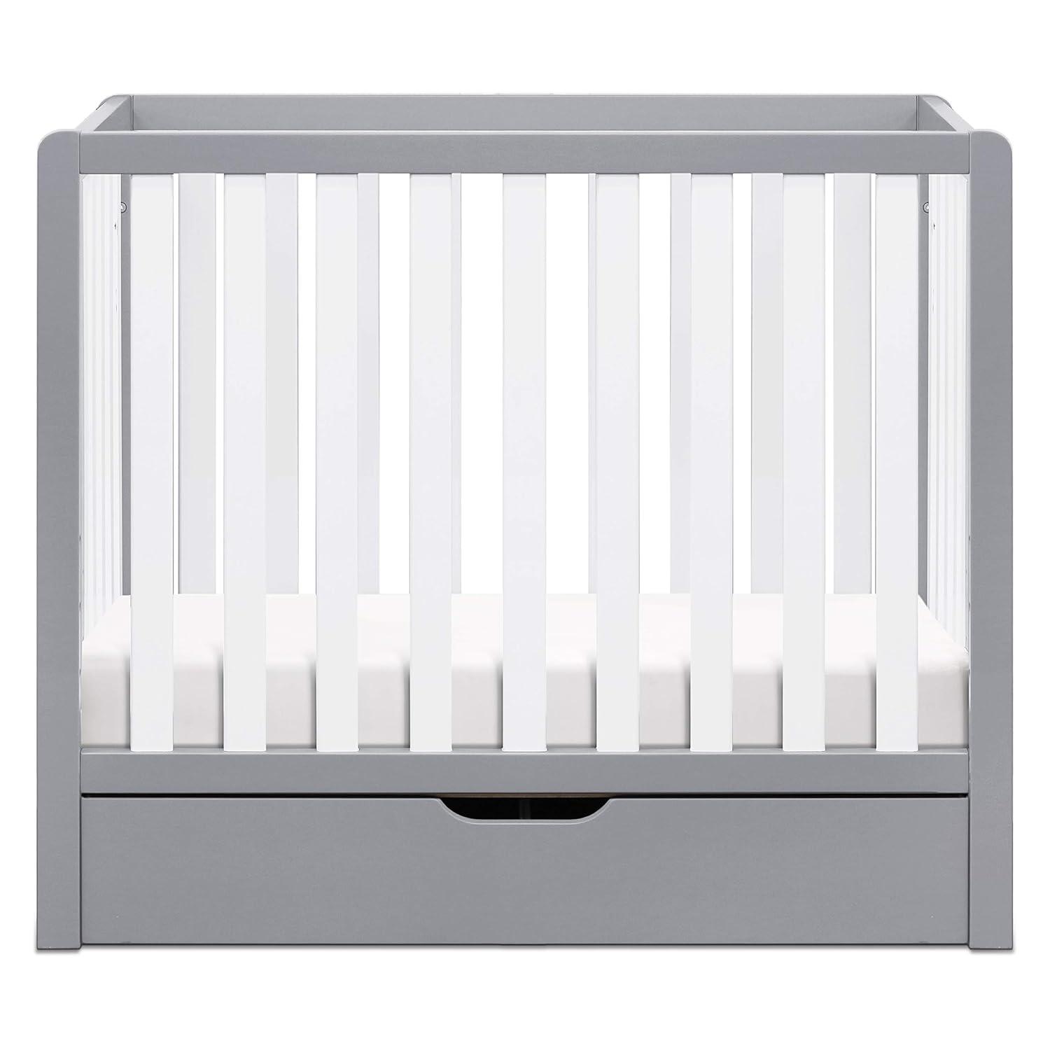 Colby 4-in-1 Mini Convertible Crib with Storage