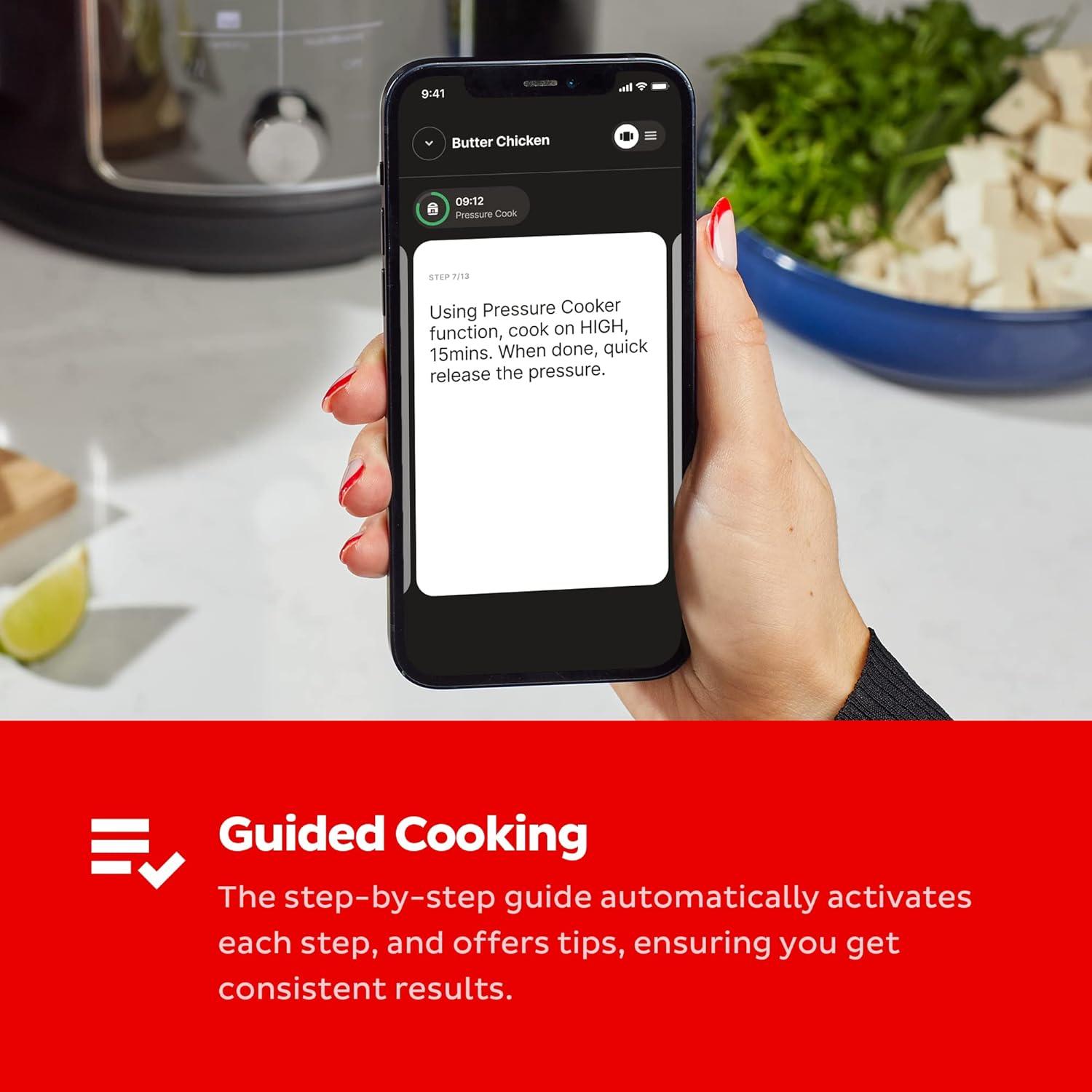 Instant Pot ® 6-Quart Pro Plus ™ Smart Pressure Cooker