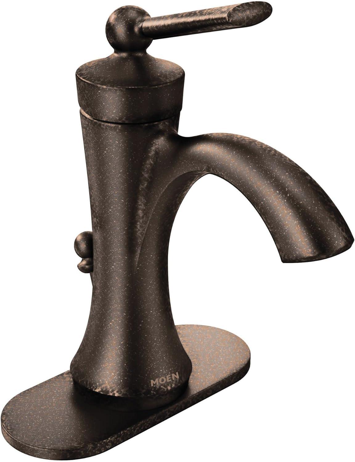 Wynford Single Hole Bathroom Faucet with Drain Assembly