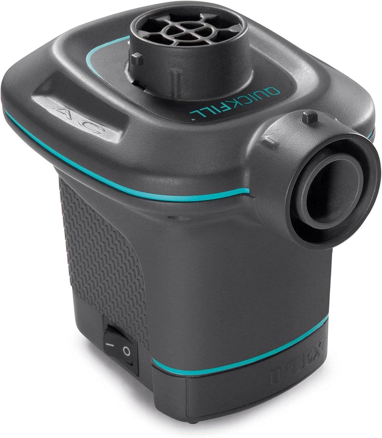 Intex Inflatable Corner Living Room Air Mattress Sectional Sofa Couch, Beige