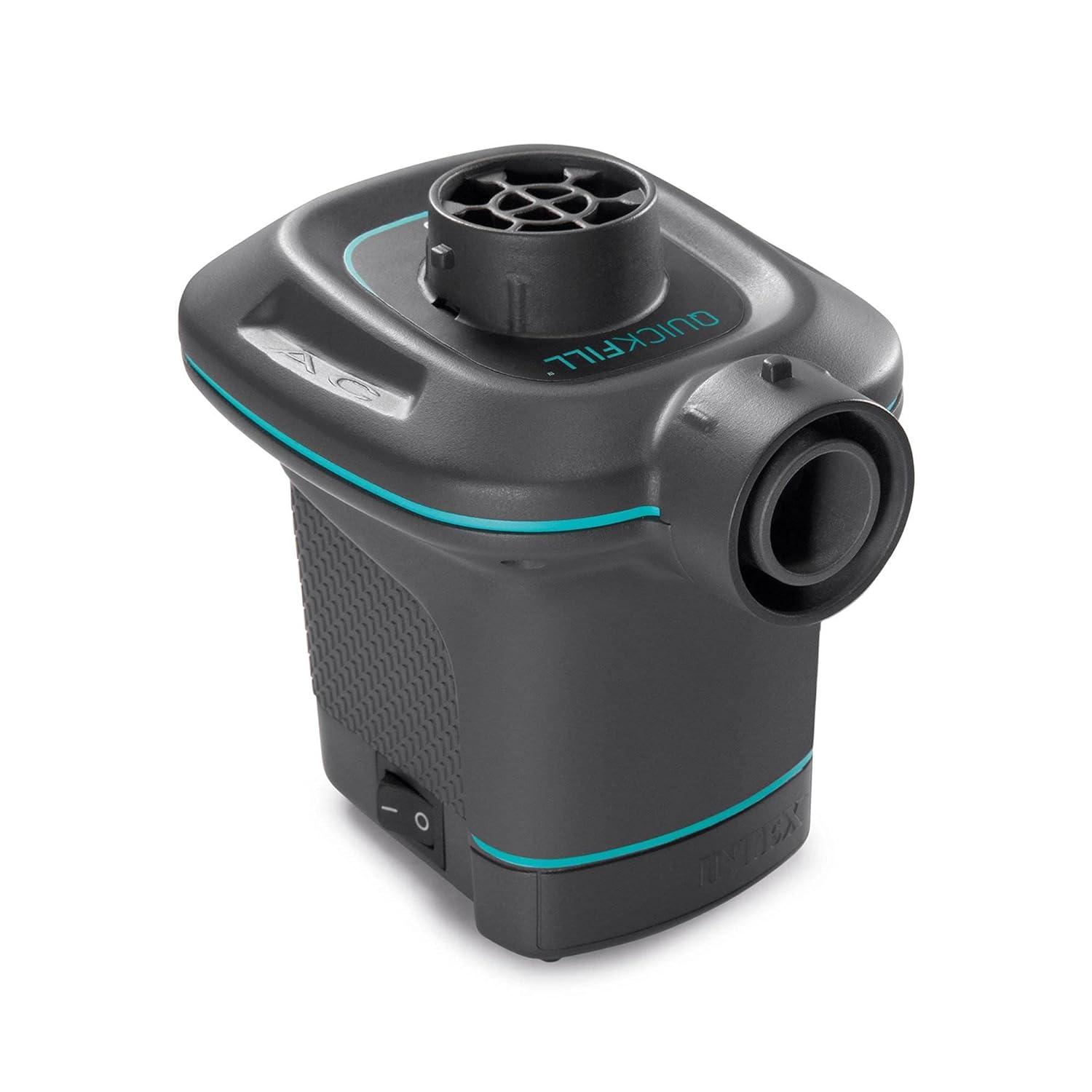 Intex Inflatable Corner Living Room Air Mattress Sectional Sofa Couch, Beige